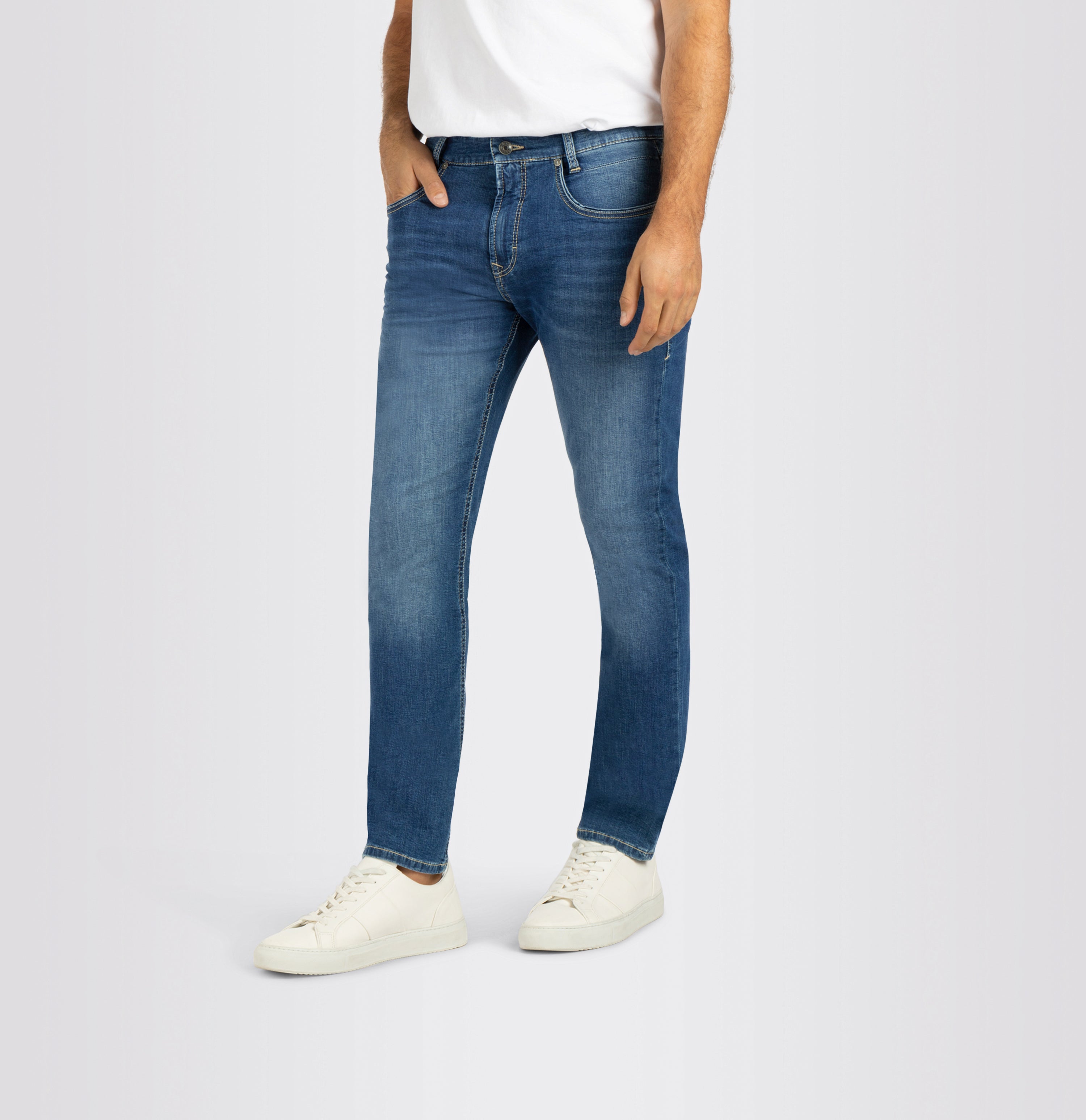 Mac Herren Jeans H Mid Blue A