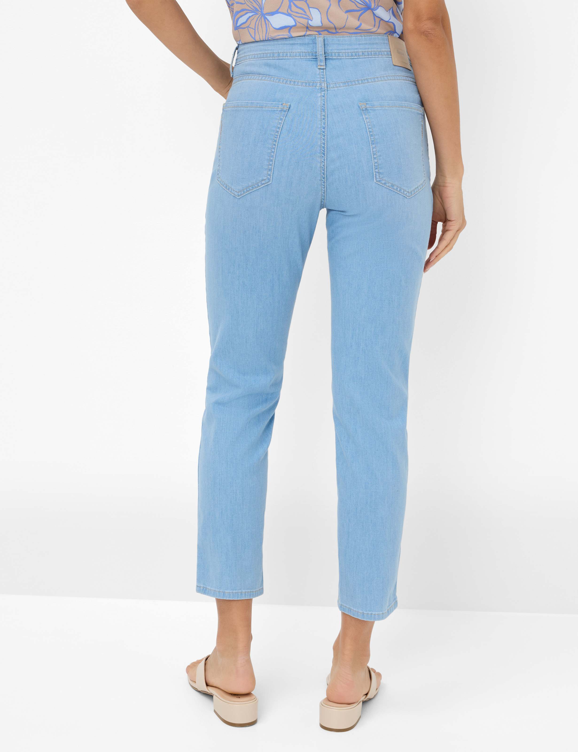 Brax Damen Jeans Used Bleached B