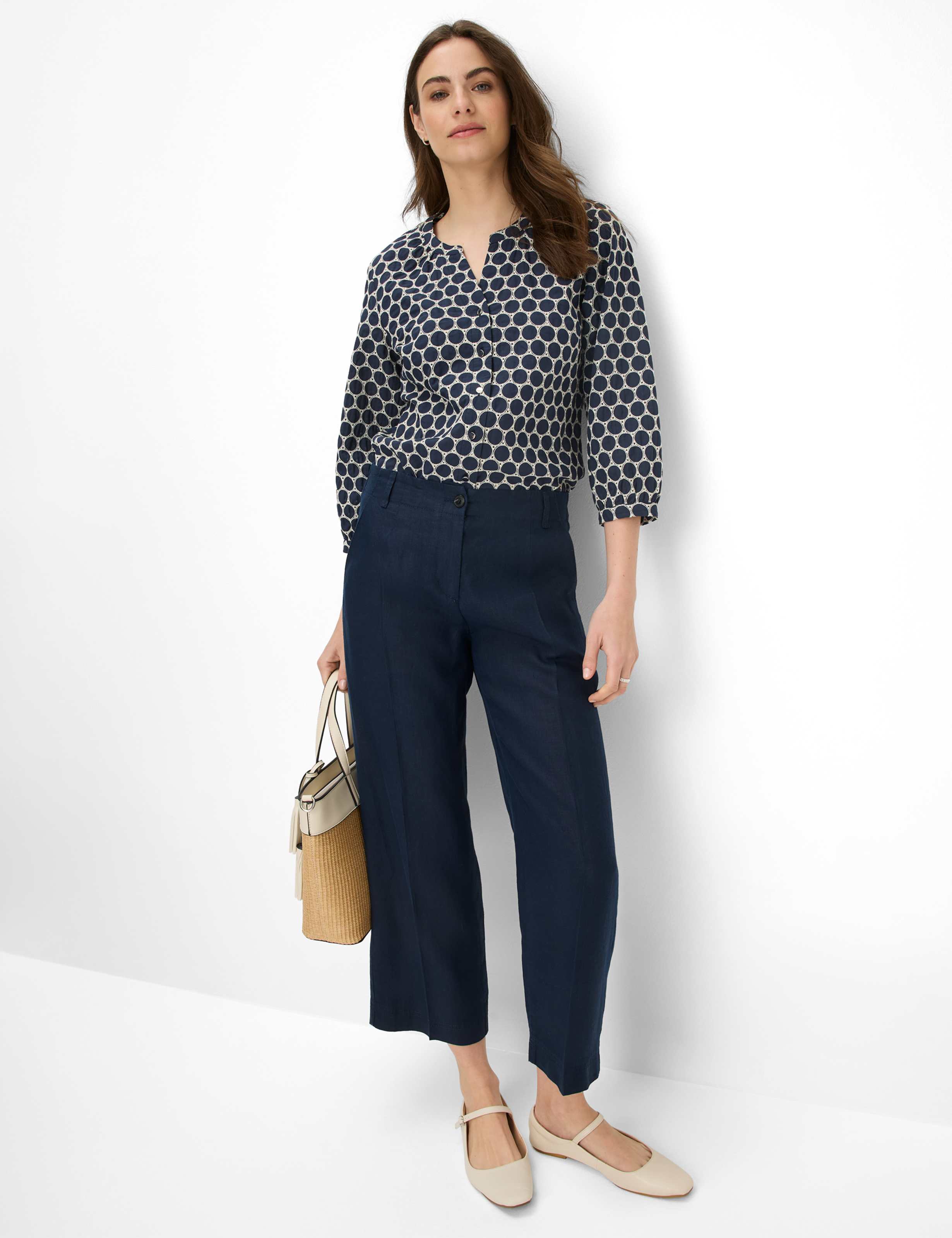 Brax Damen Hosen Navy