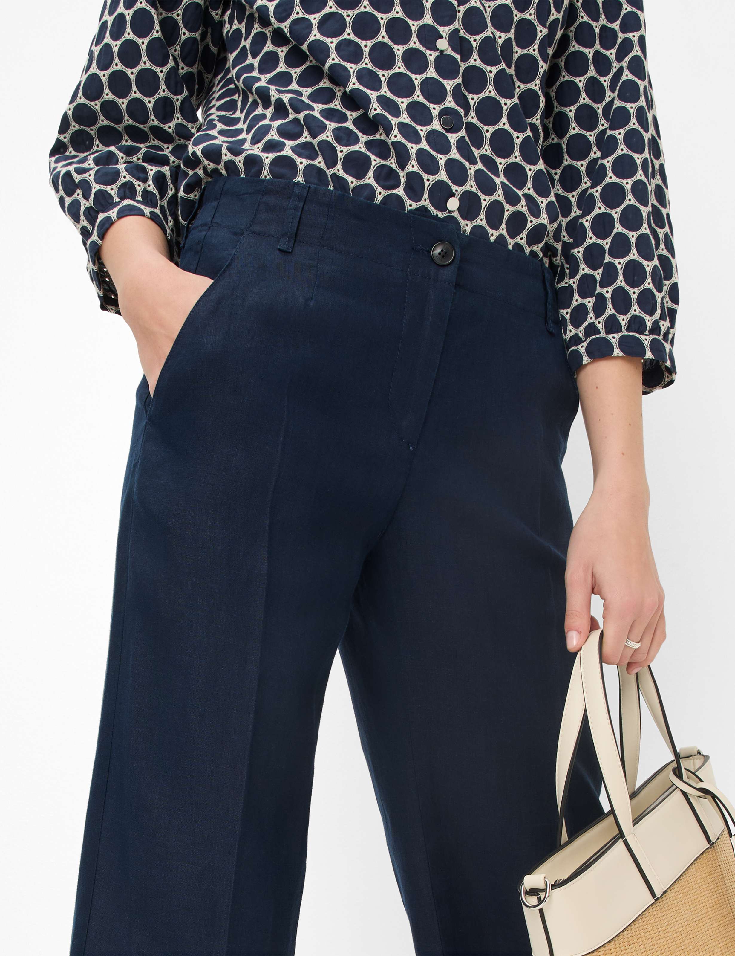 Brax Damen Hosen Navy