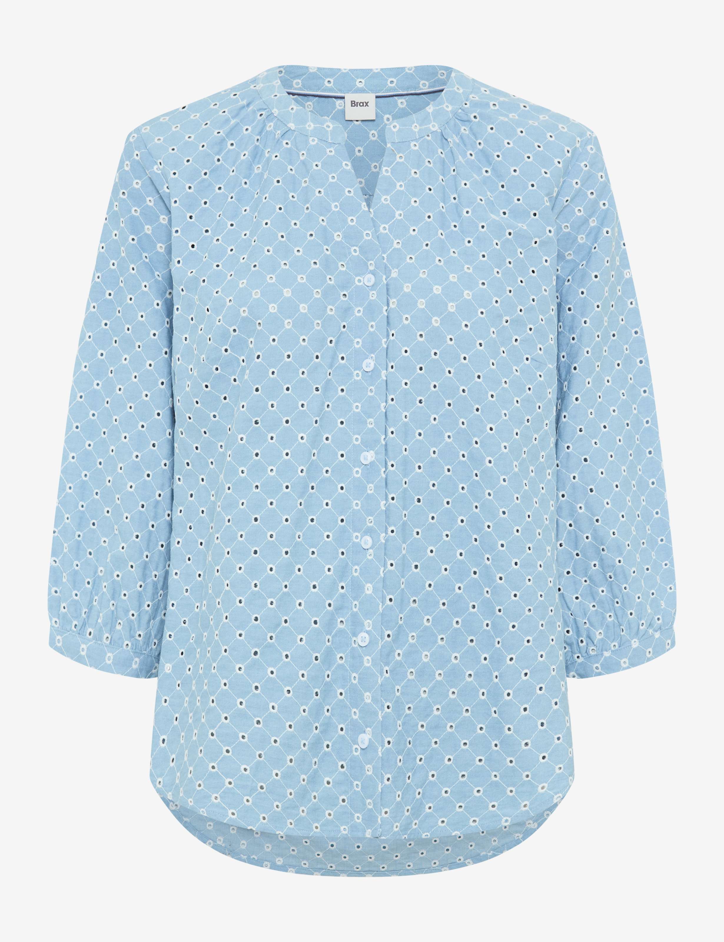 Brax Damen Blusen Vintage Blue