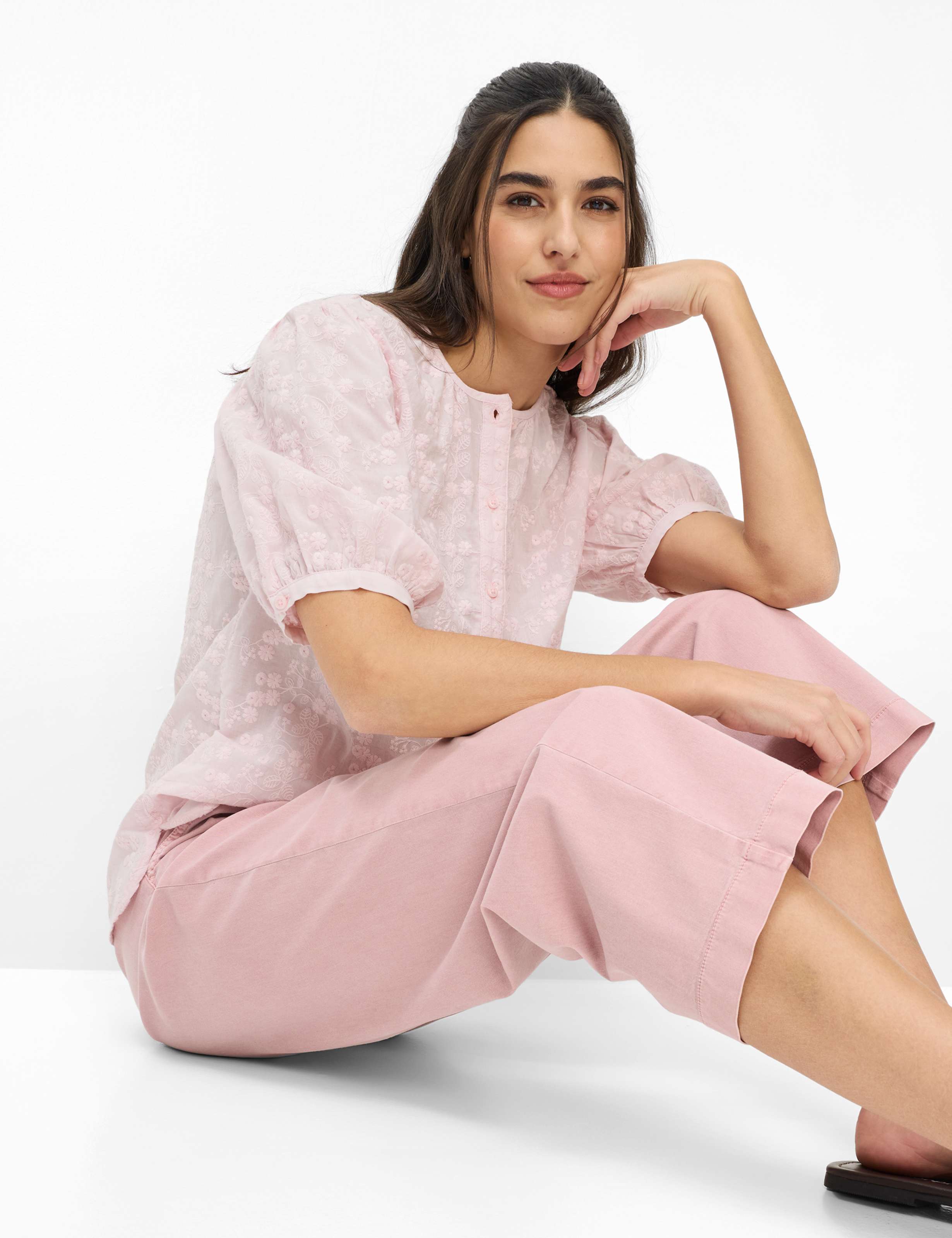 Brax Damen Hosen Dusty Rose