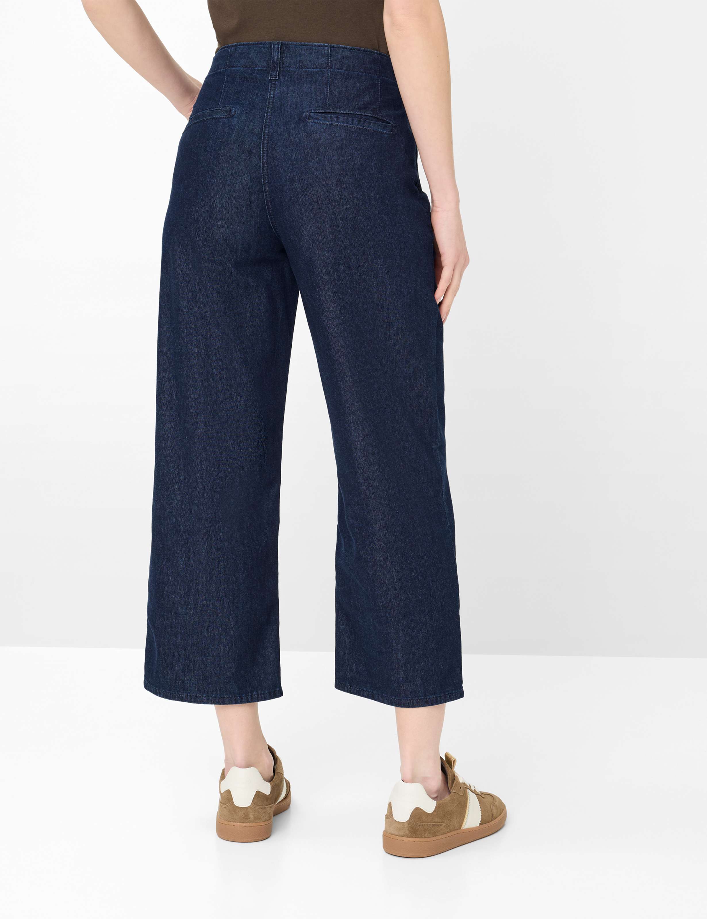 Brax Damen Jeans Clean Dark Blue