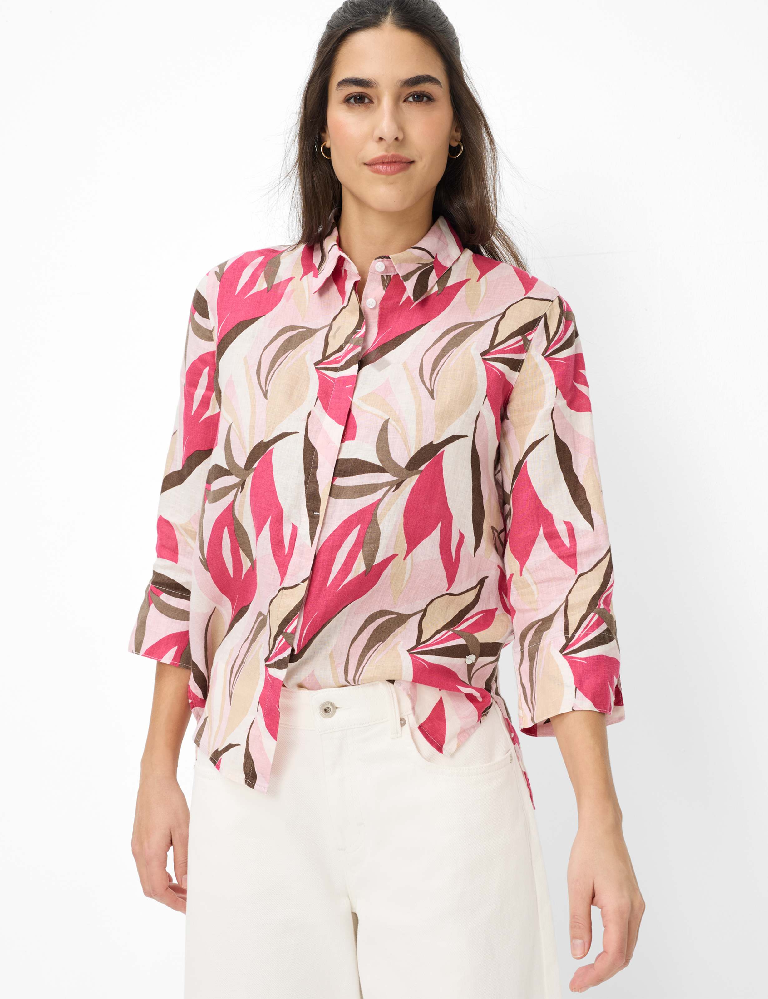Brax Damen Blusen Raspberry Sorbe