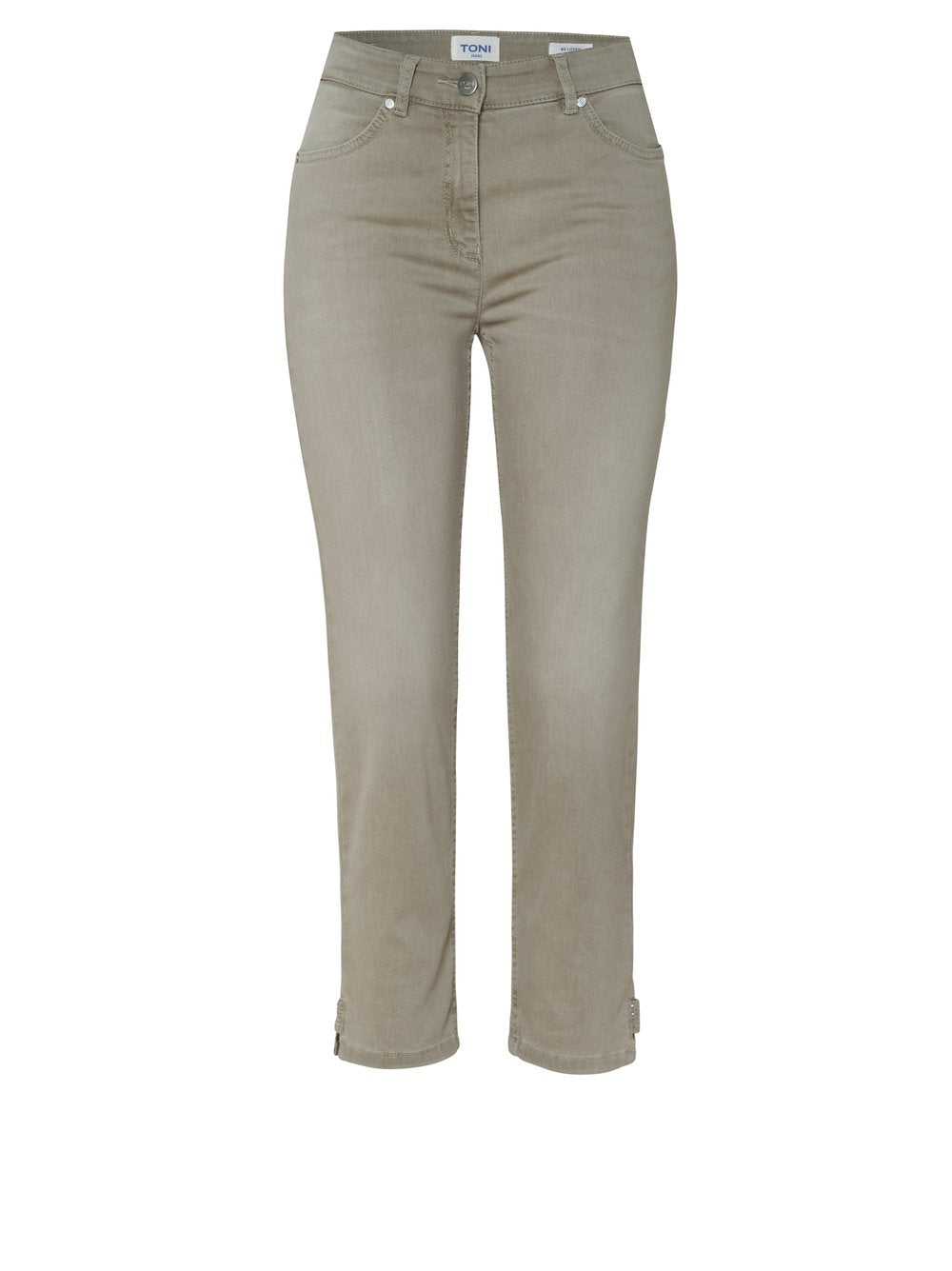 Toni Dress Damen Jeans Khaki Used