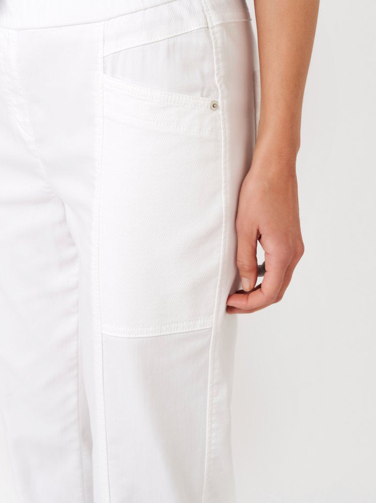 Toni Dress Damen Hosen White