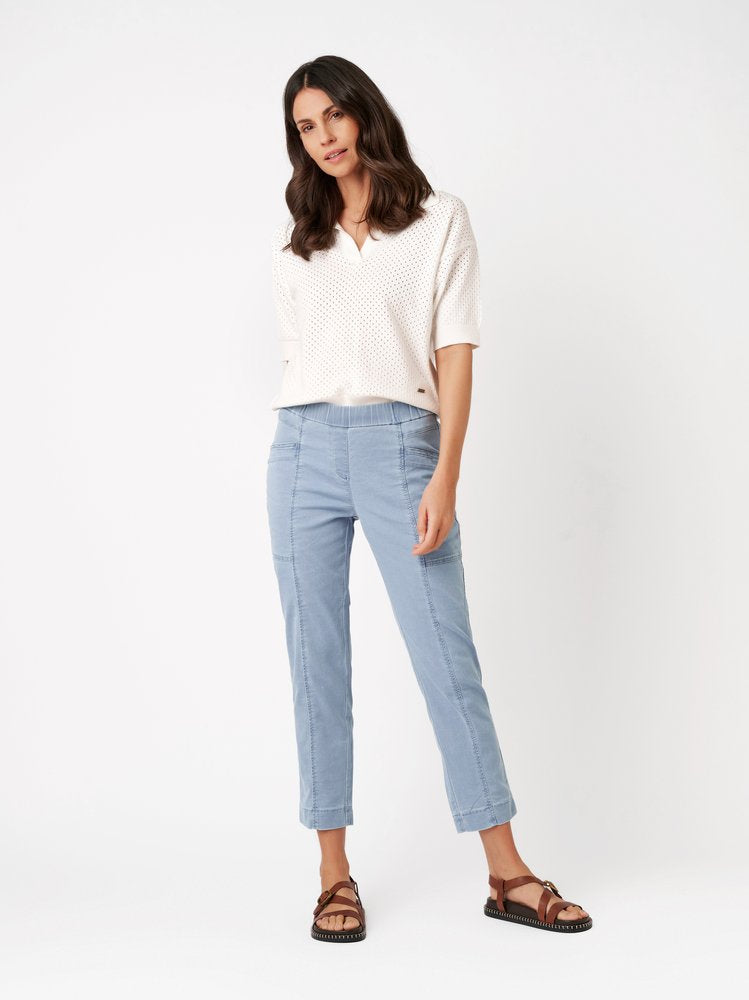 Toni Dress Damen Hosen Blue Bleached