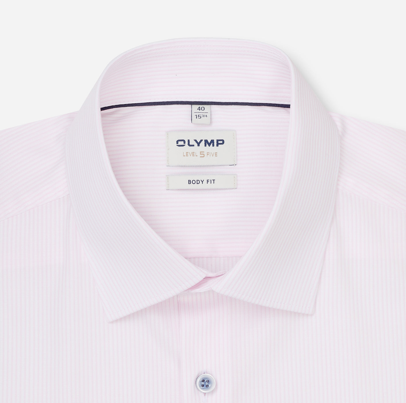 Olymp Herren Hemden lang  Pink