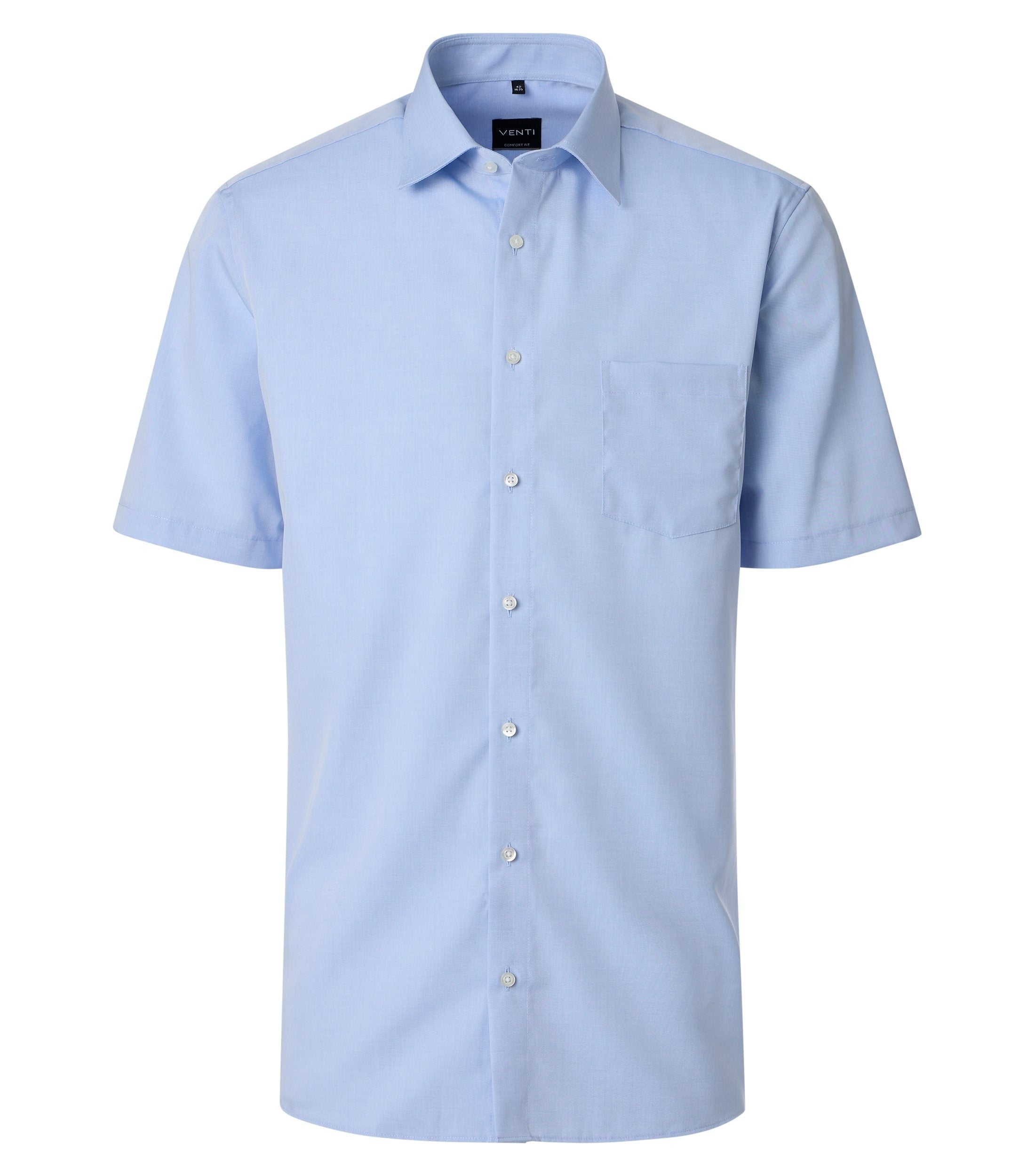 Venti Herren Hemden kurz   Blau