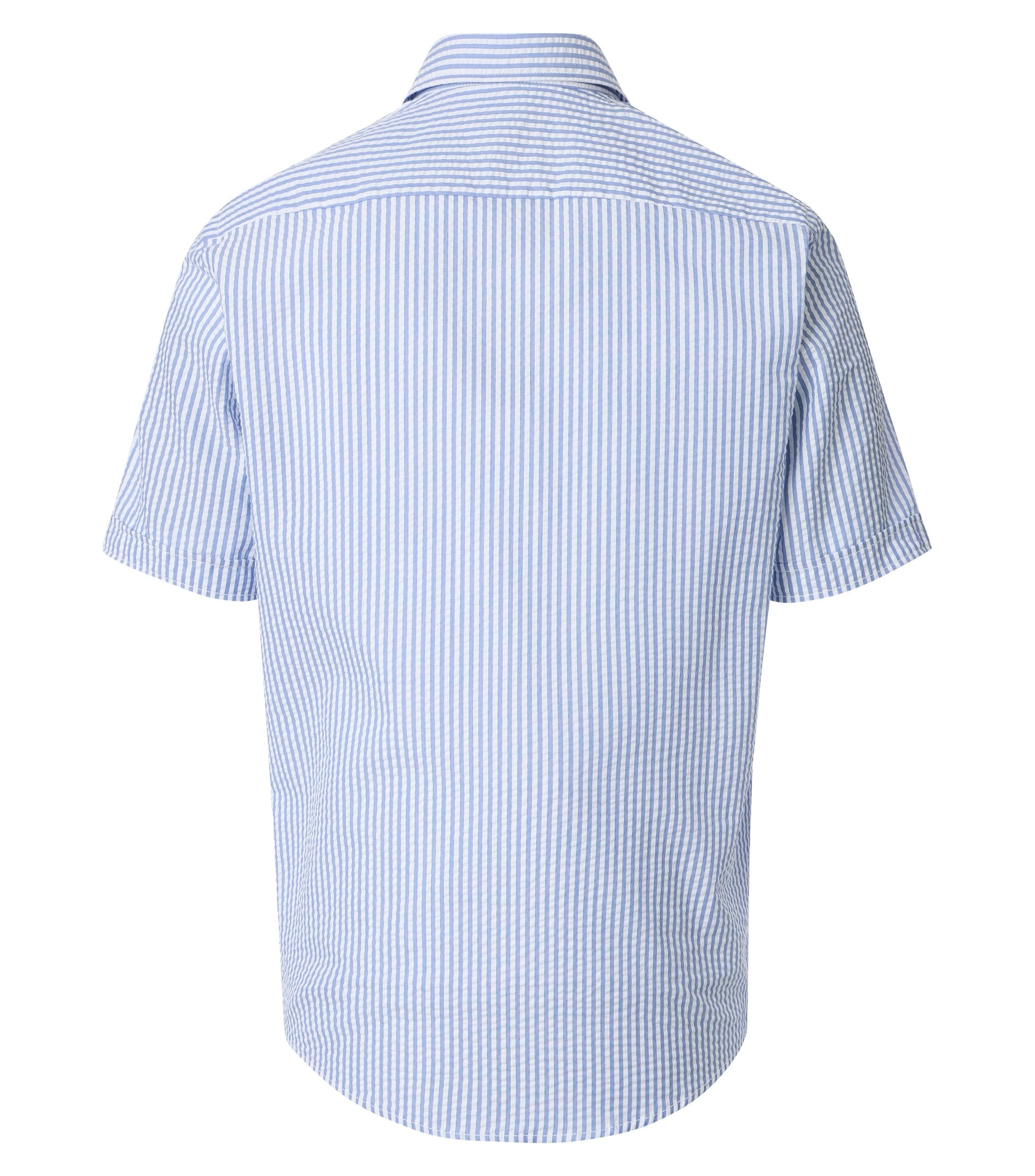 Casa Moda Herren Hemden kurz  Blau