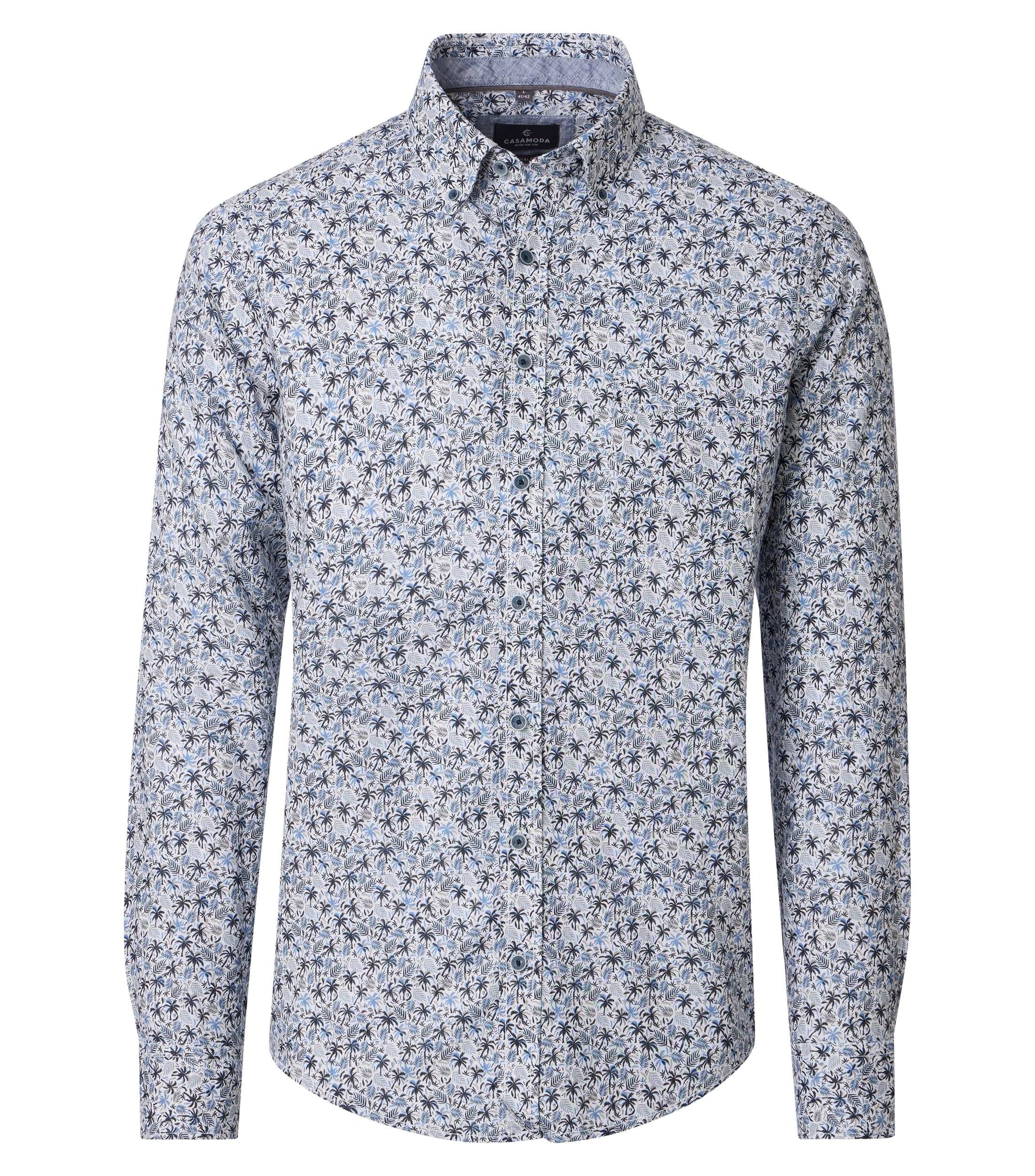 Casa Moda Herren Hemden  Blau