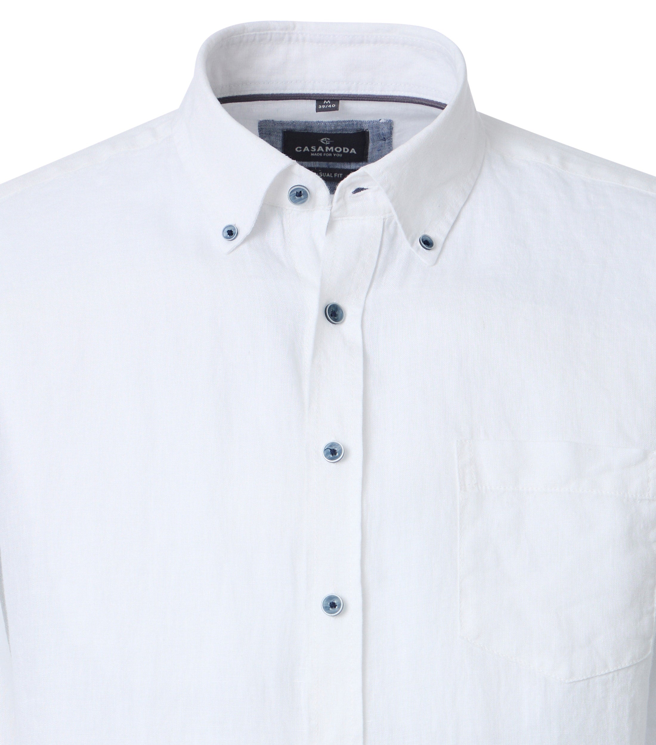 Casa Moda Herren Hemden  Weiss