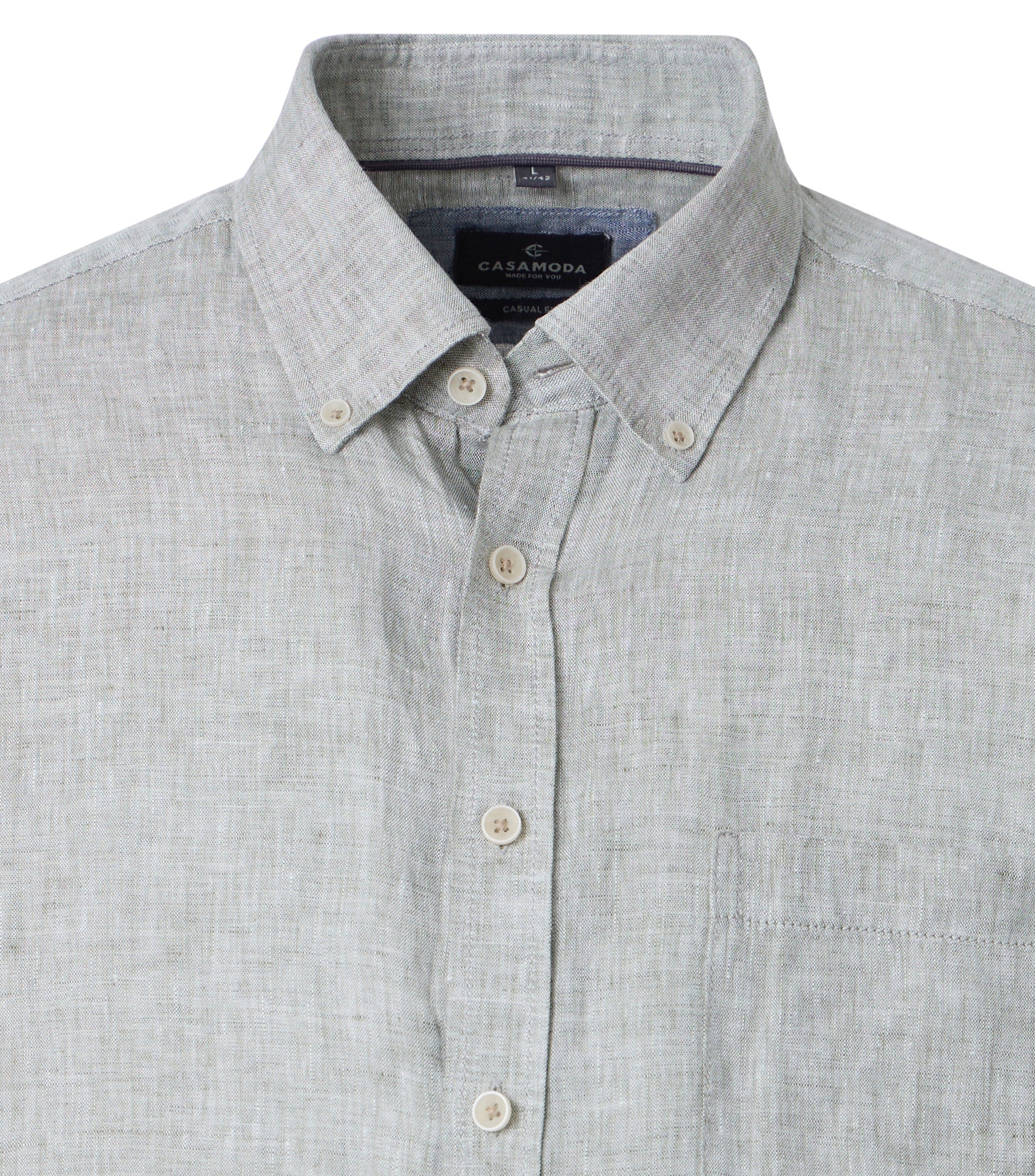 Casa Moda Herren Hemden  Gruen