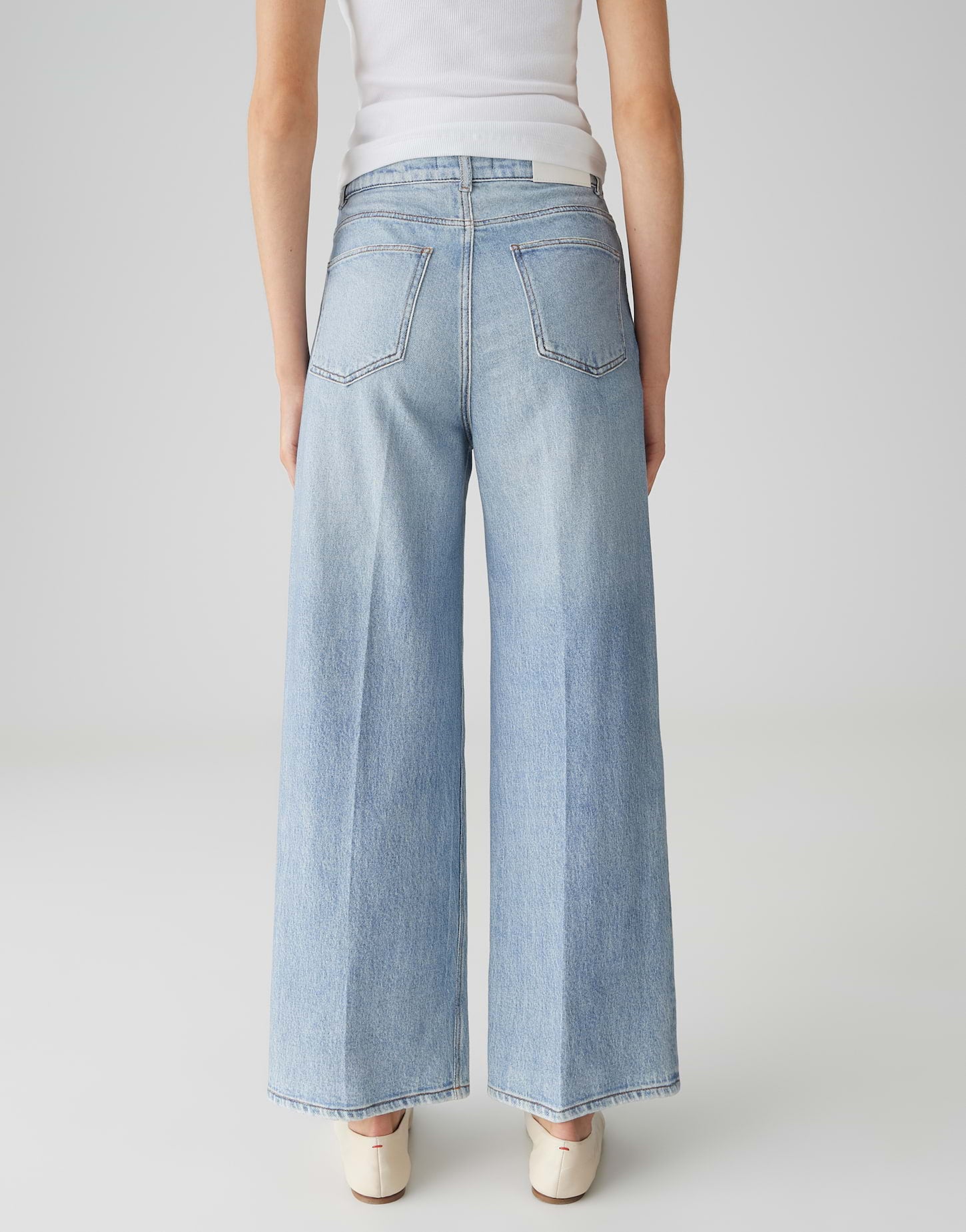 Opus Pants Damen Hosen  Light Sto