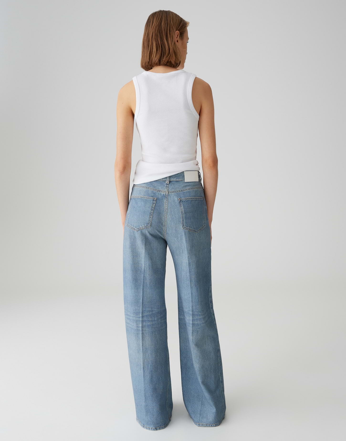 Opus Pants Damen Hosen Mid Ancie