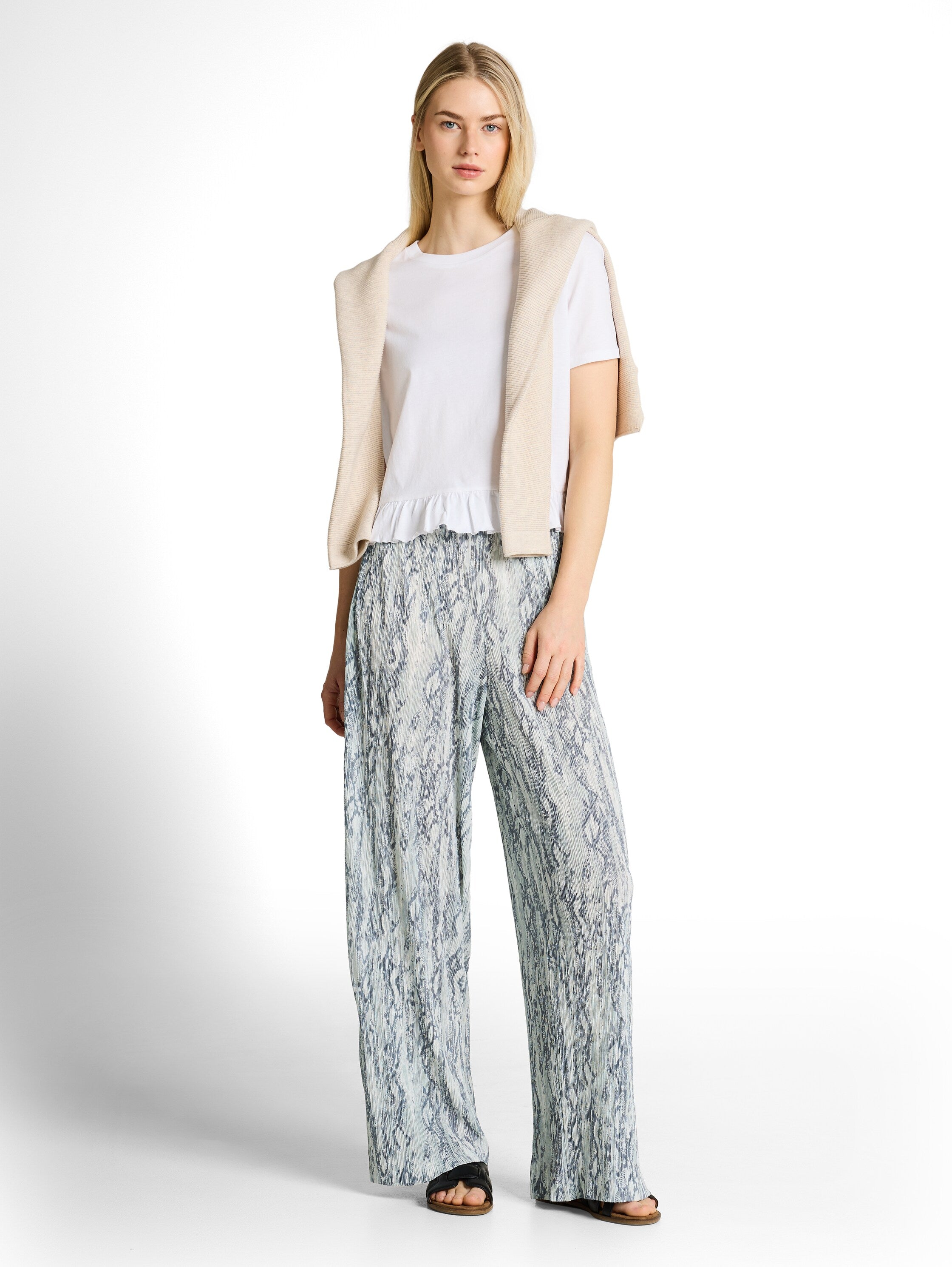 Tom Tailor denim Damen Hosen Faded Snake Pri
