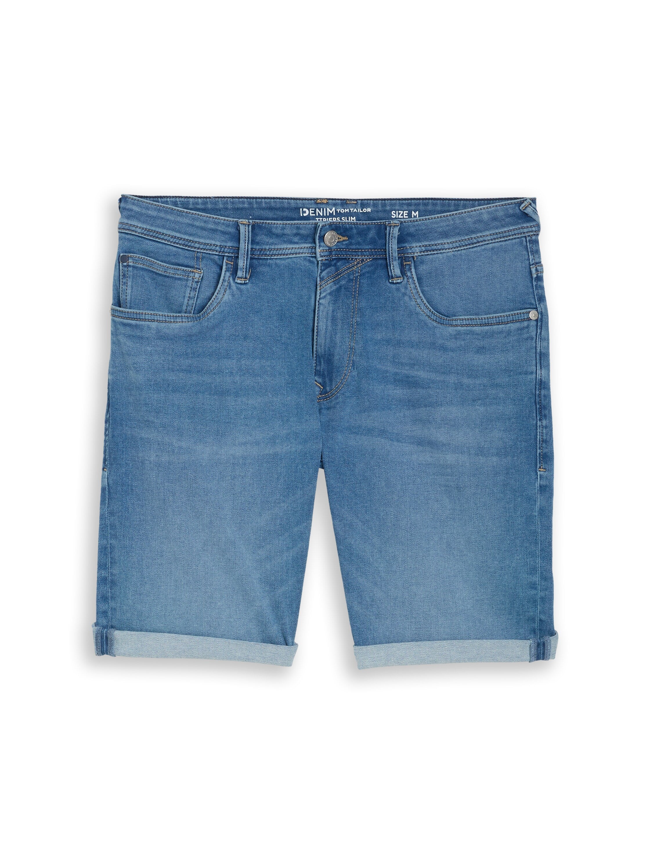 Tom Tailor denim Herren Shorts Mid Stone Brigh