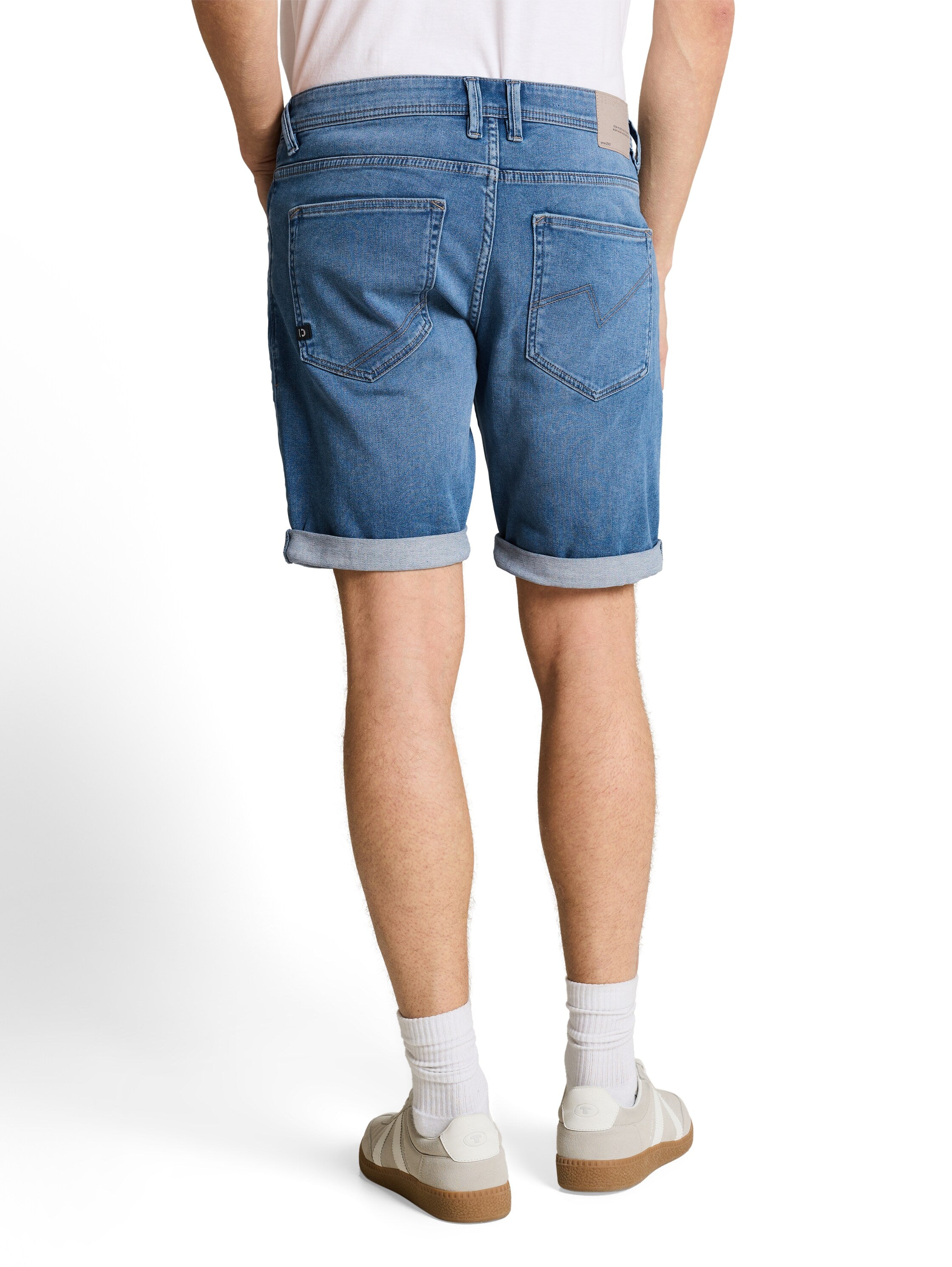 Tom Tailor denim Herren Shorts Mid Stone Brigh