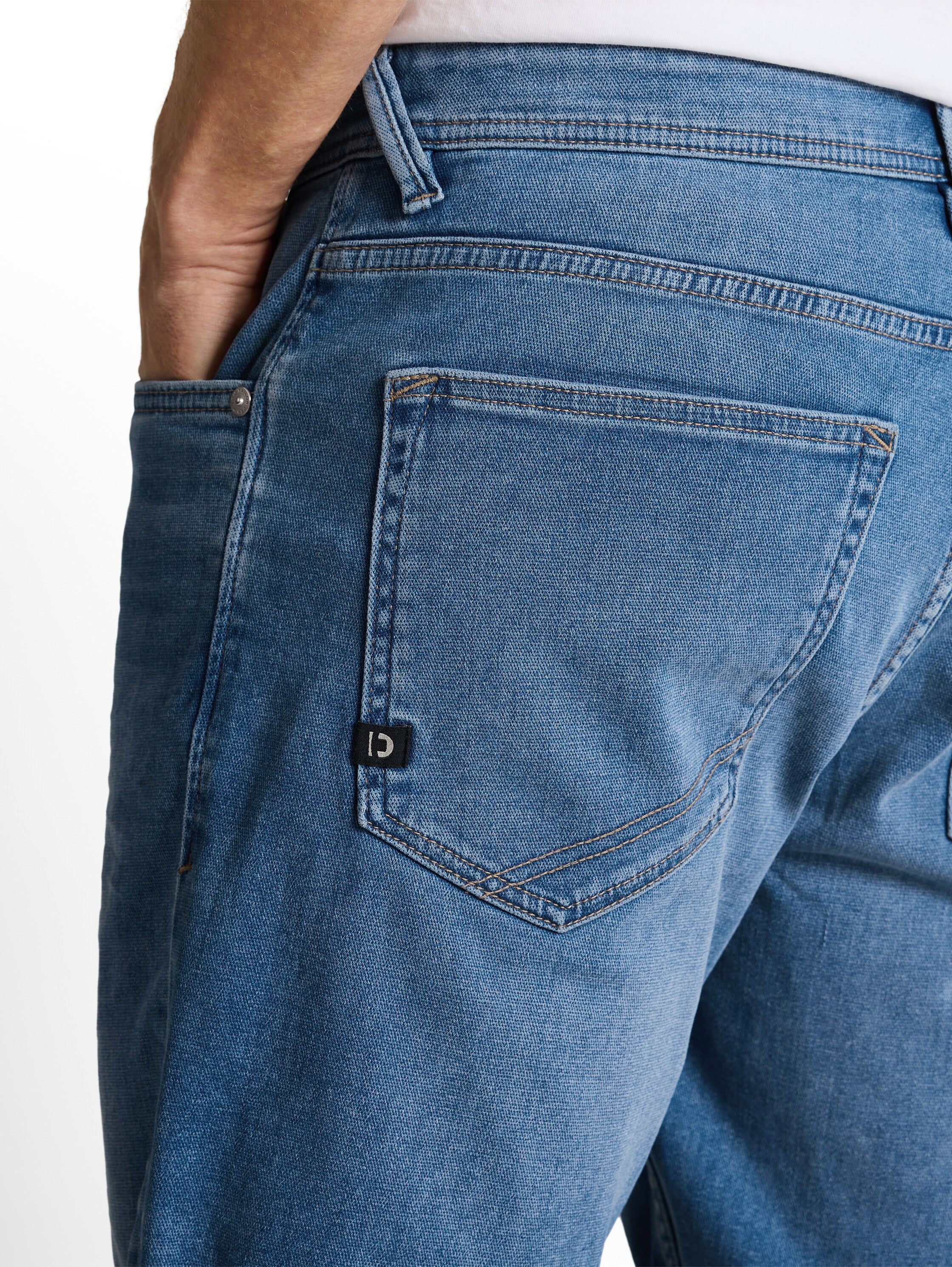 Tom Tailor denim Herren Shorts Mid Stone Brigh