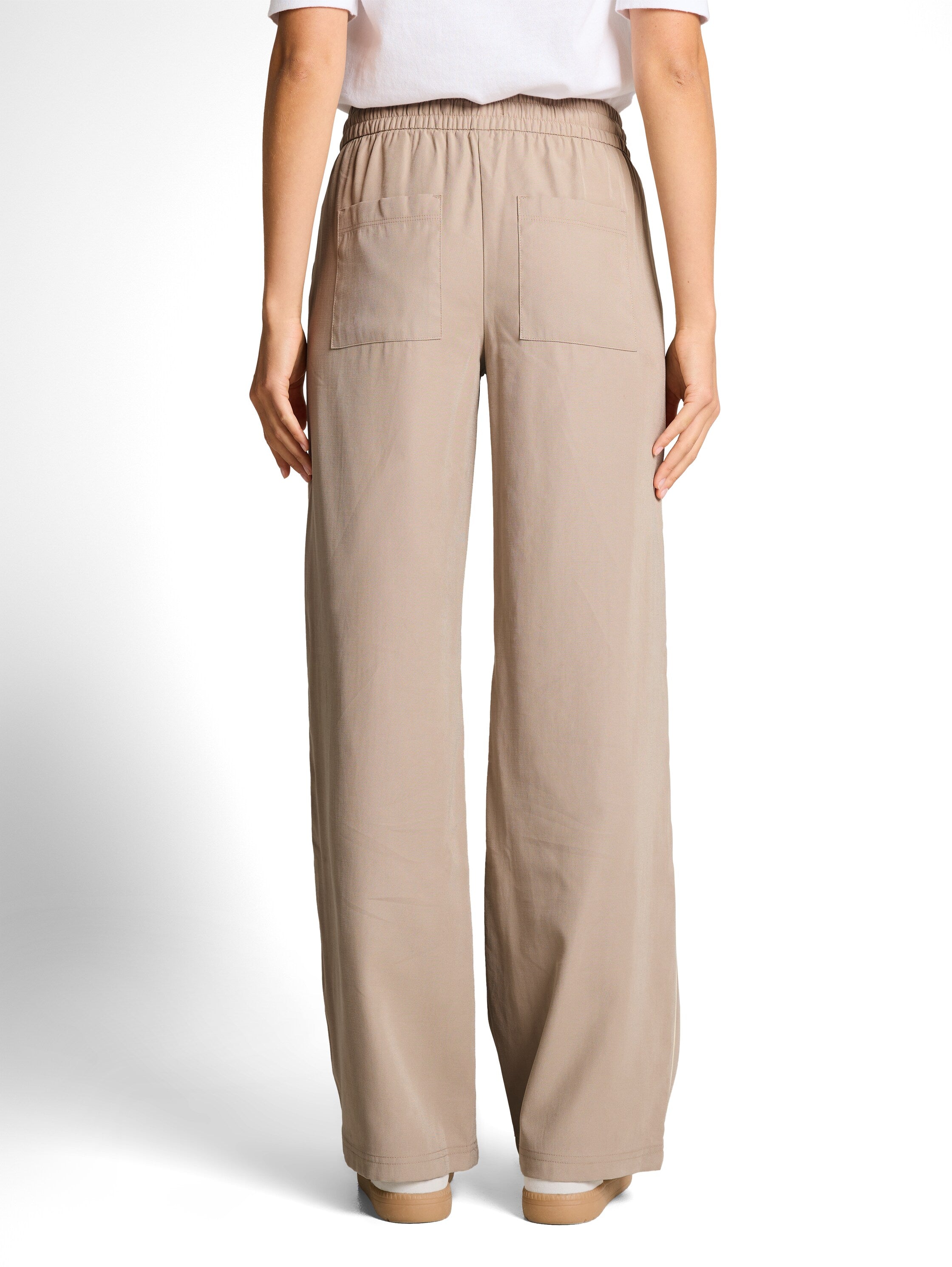 Tom Tailor Damen Hosen Soft Taupe Grey