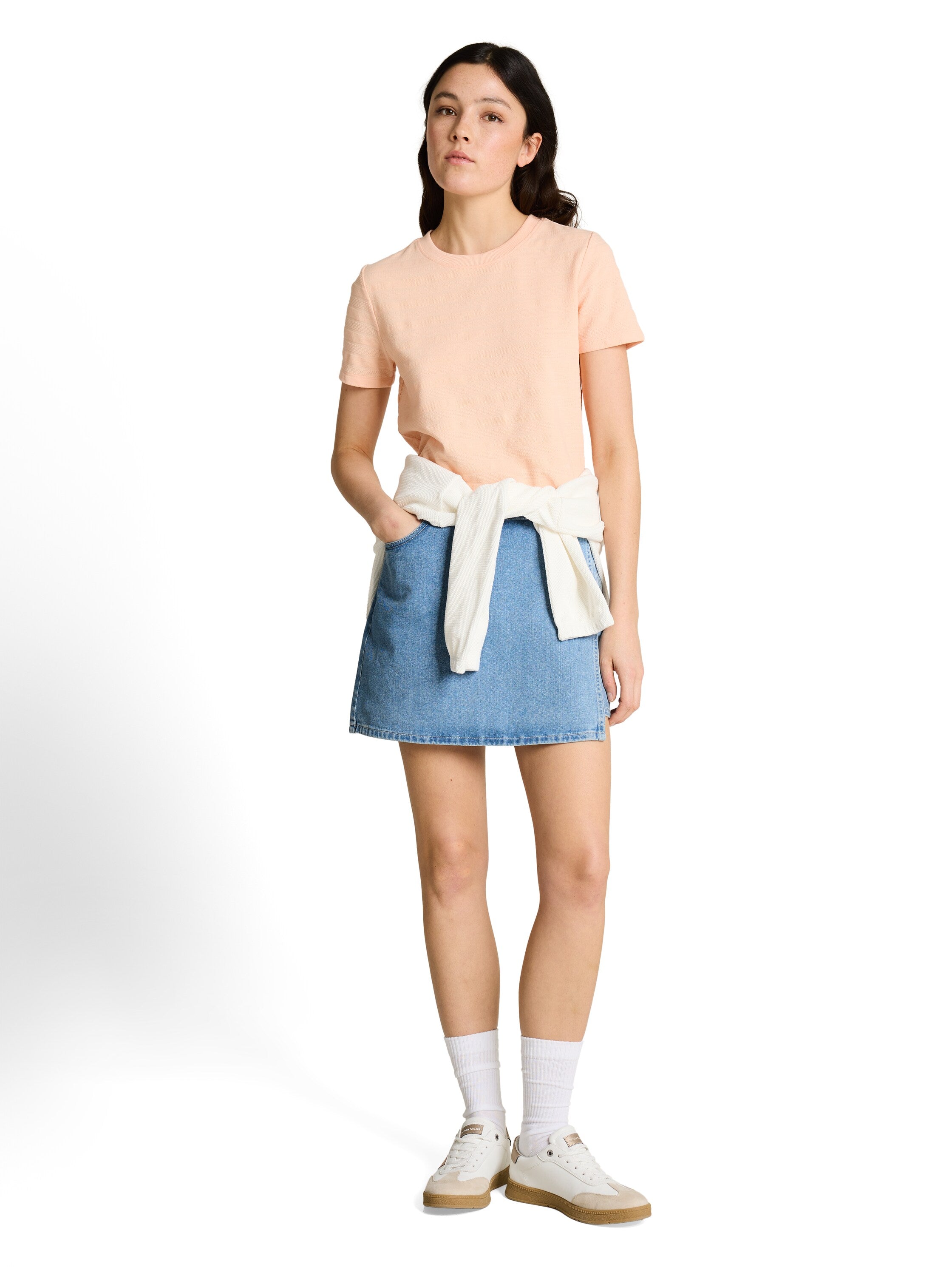 Tom Tailor denim Damen Shorts Clean Light Sto