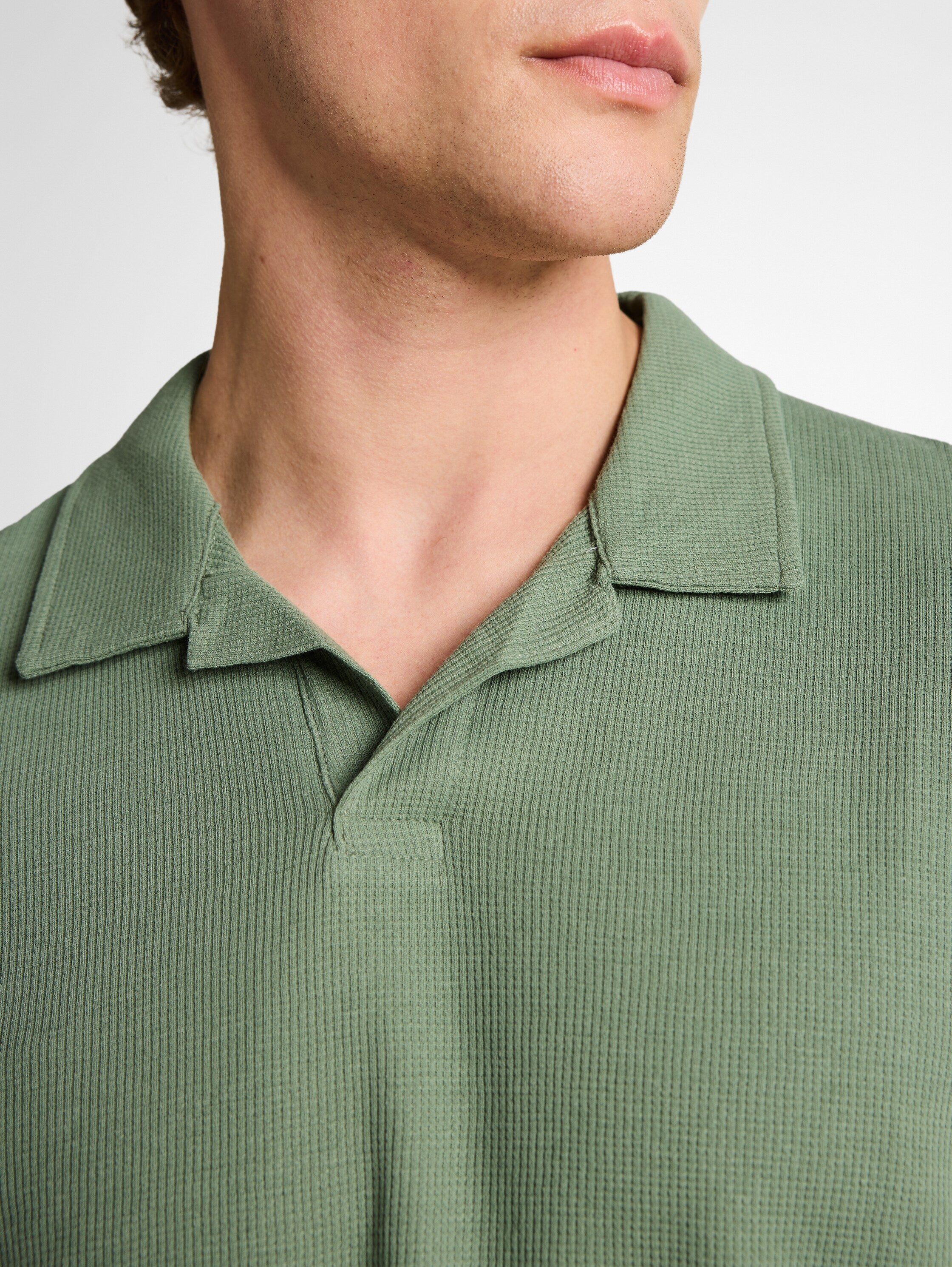 Tom Tailor denim Herren Polo-Shirts Sea Spray