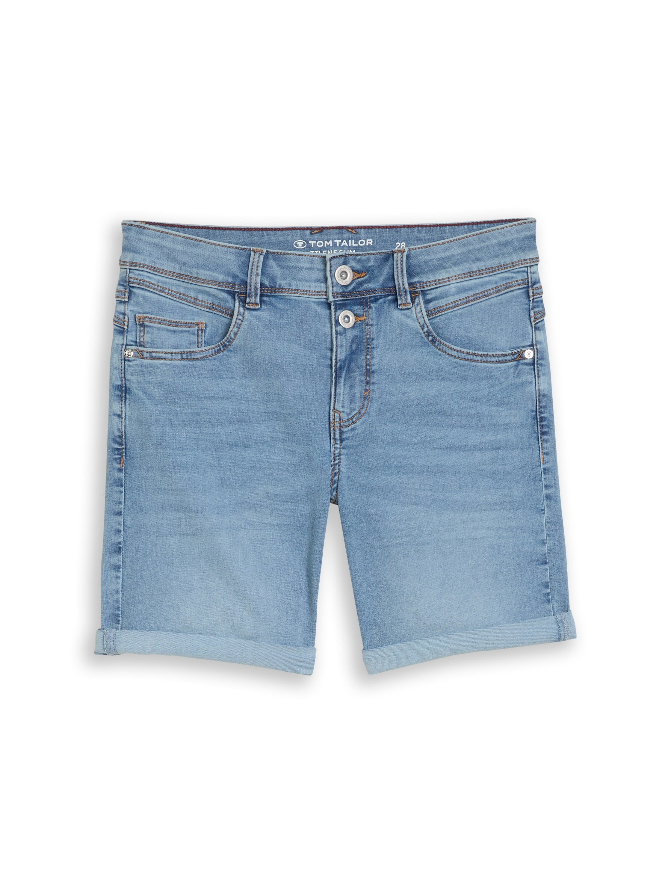 Tom Tailor Damen Shorts Used Light Ston