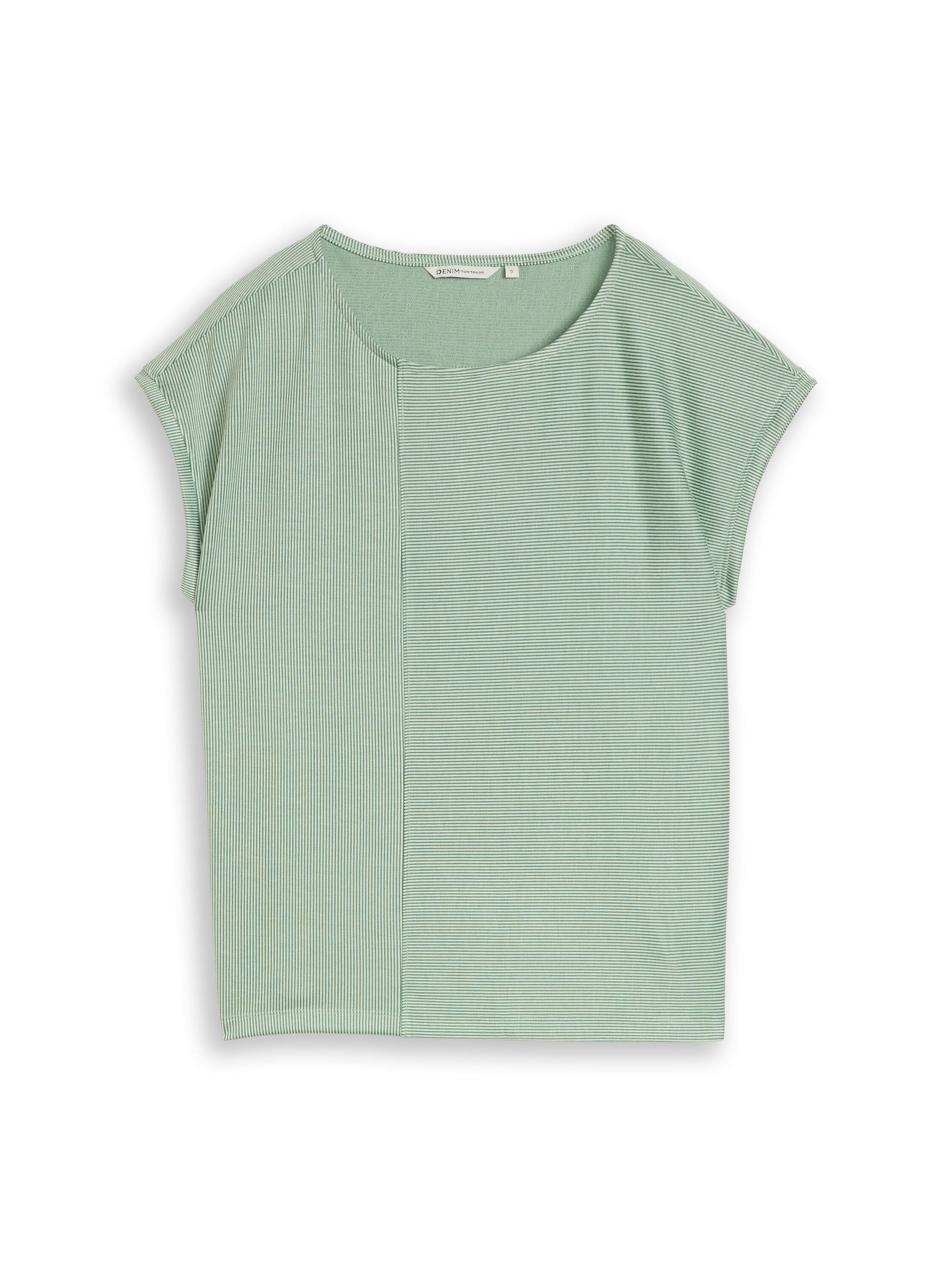 Tom Tailor denim Damen T-Shirts Small Tonal Mat