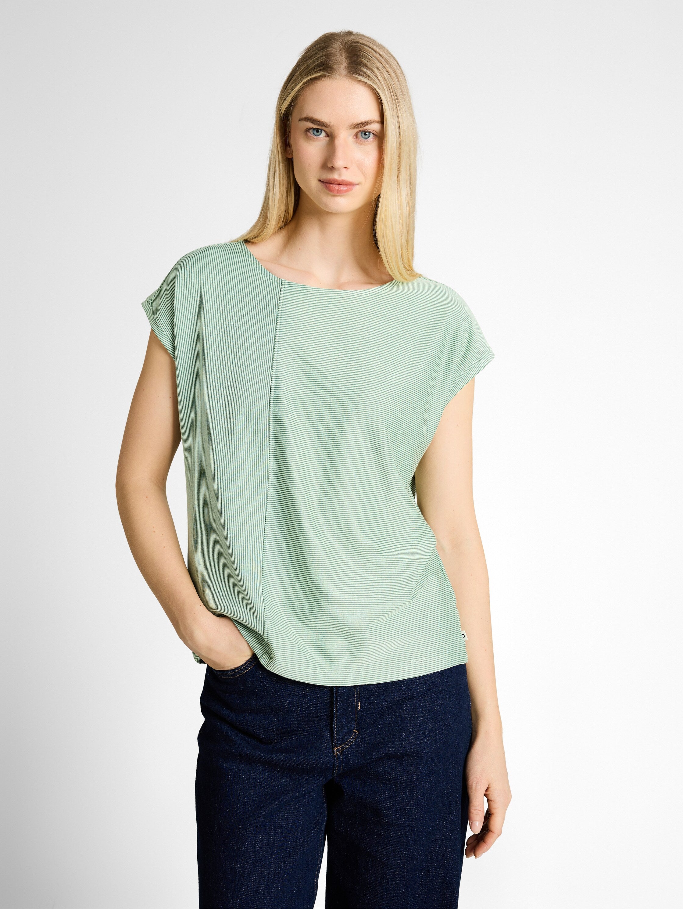 Tom Tailor denim Damen T-Shirts Small Tonal Mat
