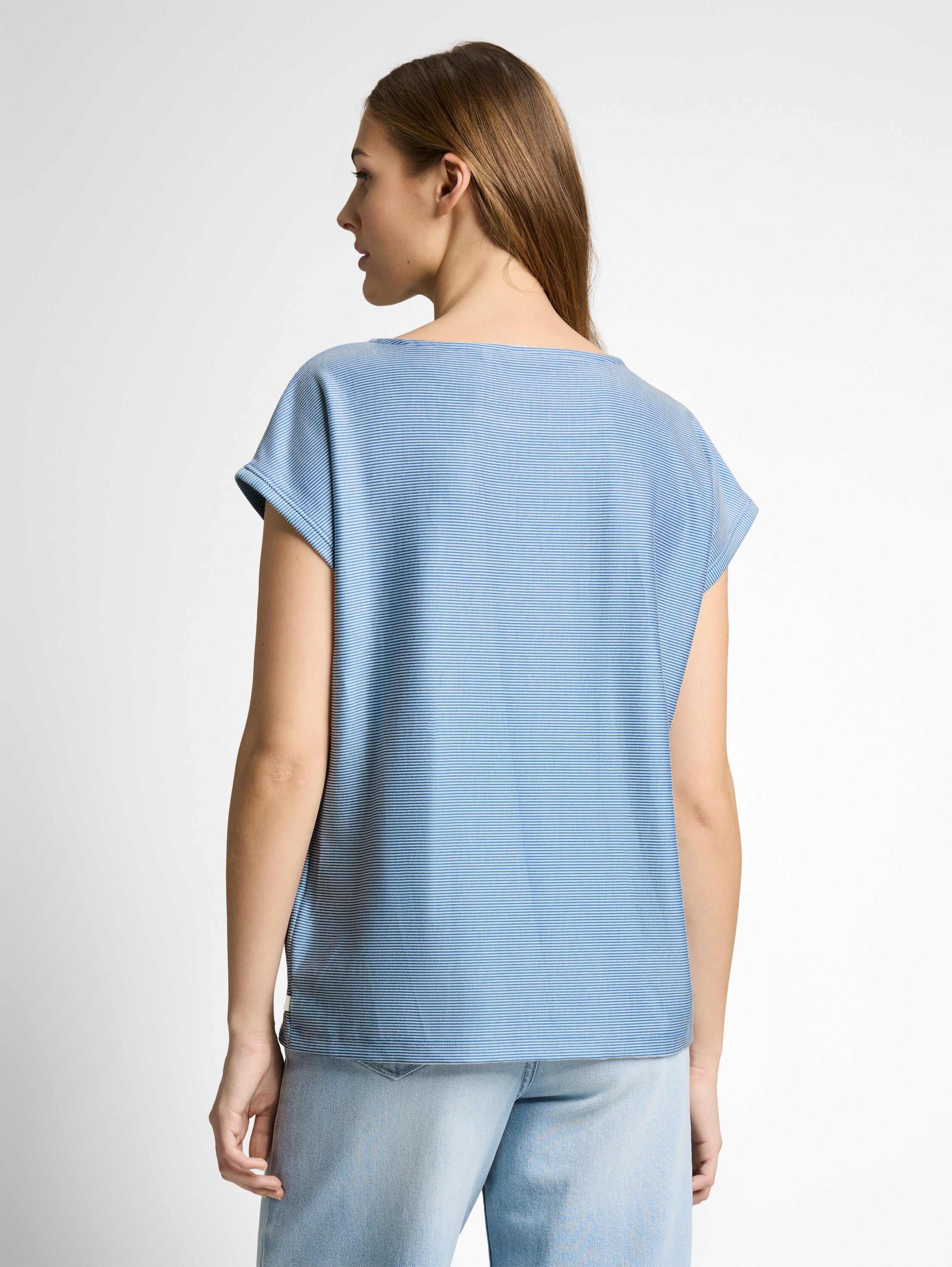 Tom Tailor denim Damen T-Shirts Small Mid Blue