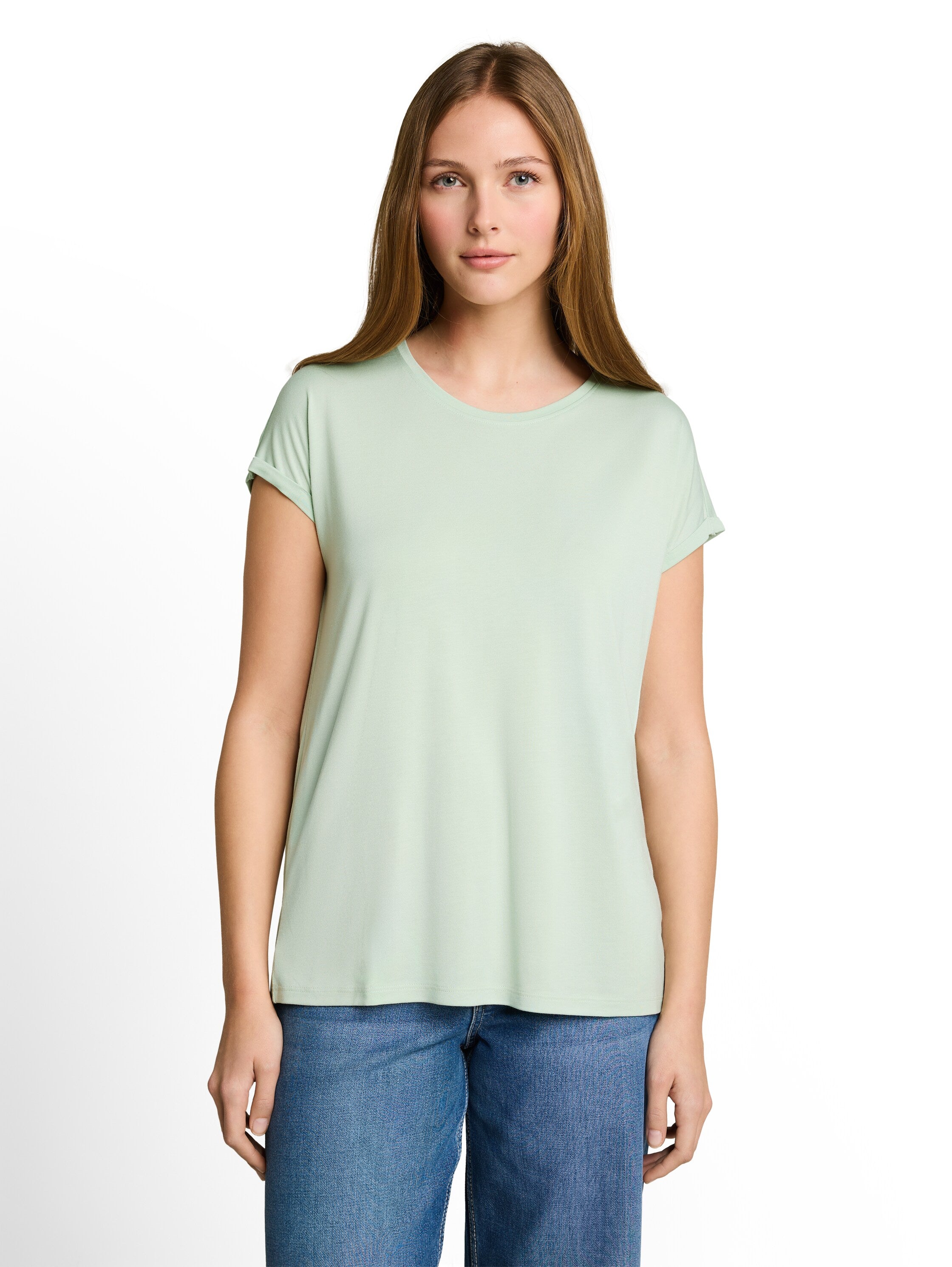 Tom Tailor denim Damen T-Shirts Light Matcha Gr
