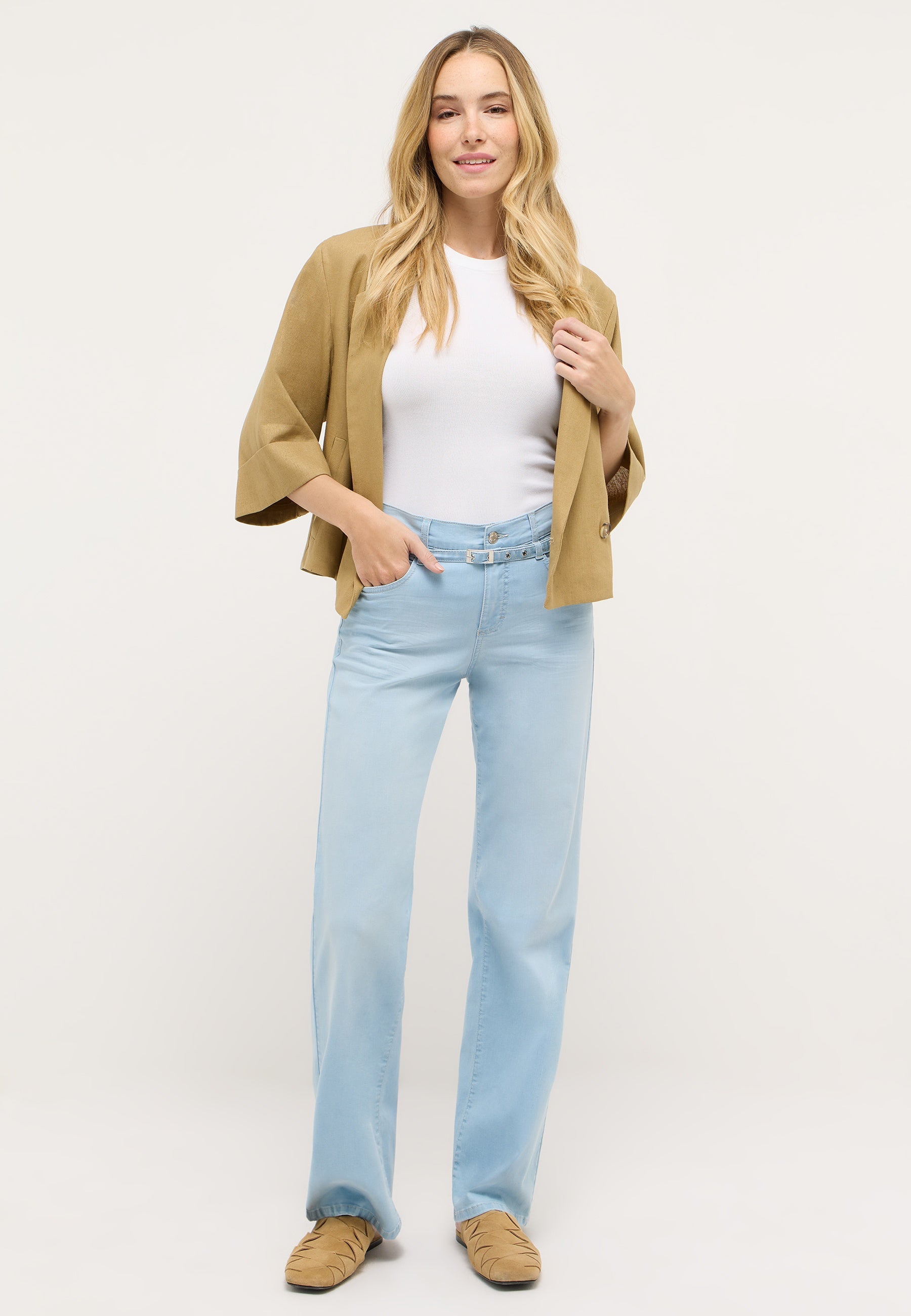 Angels Damen Jeans  Bleached B