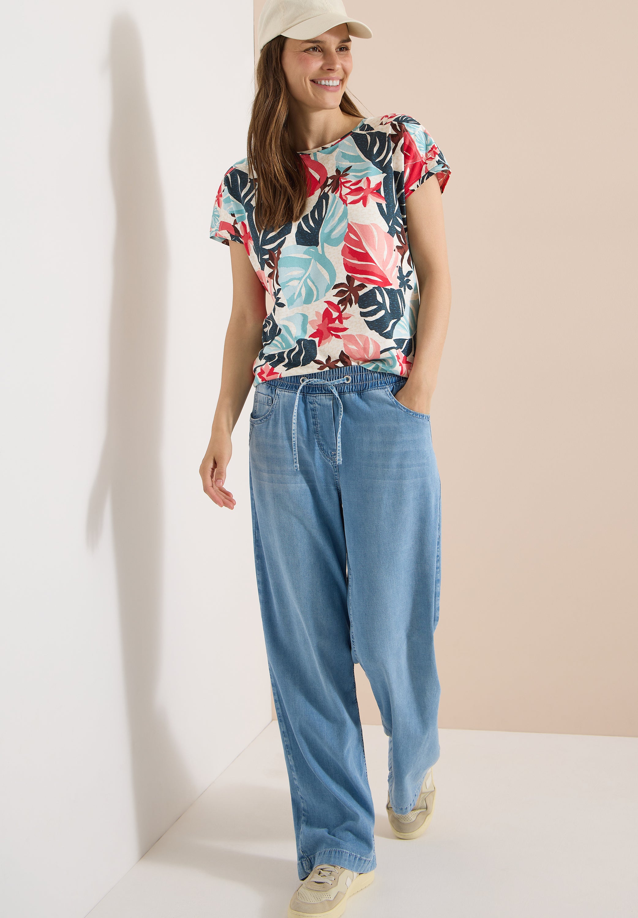 Cecil Damen T-Shirts  Light Ala