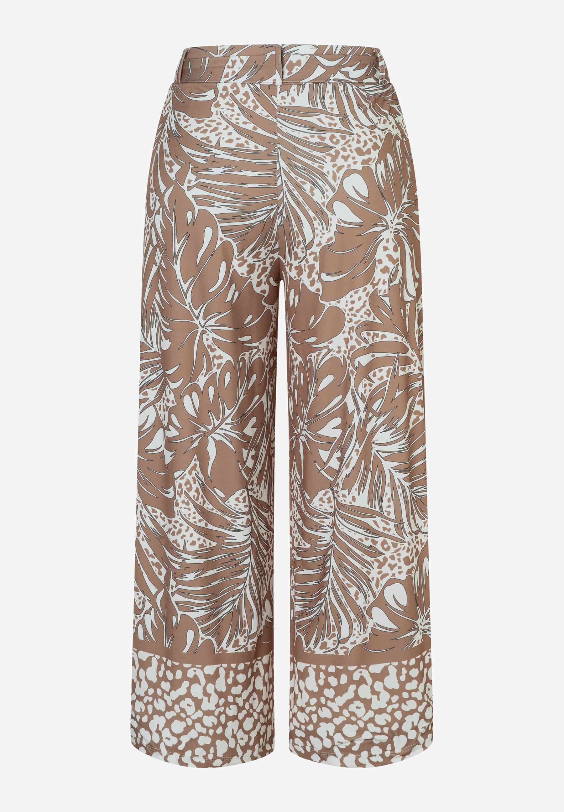 More & More Damen Hosen  Twotone Le