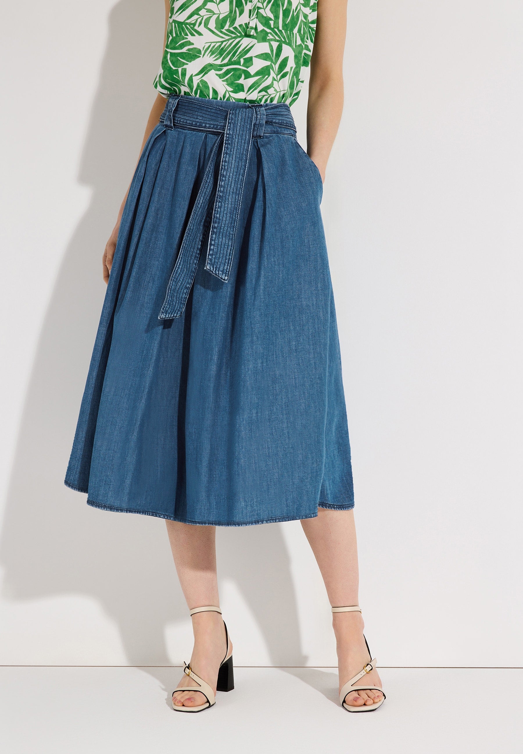 More & More Damen Rock Middle Blu