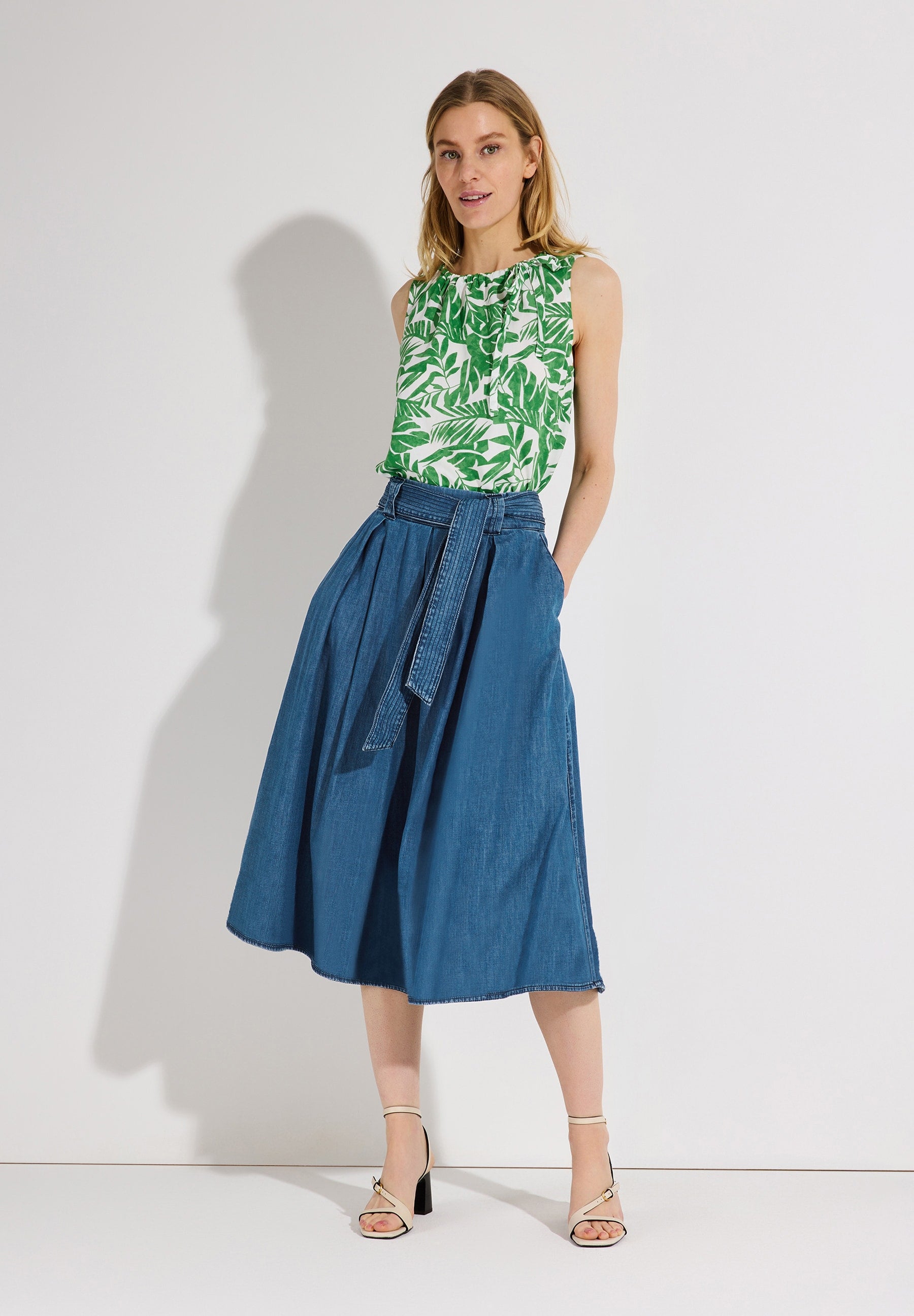 More & More Damen Rock  Middle Blu