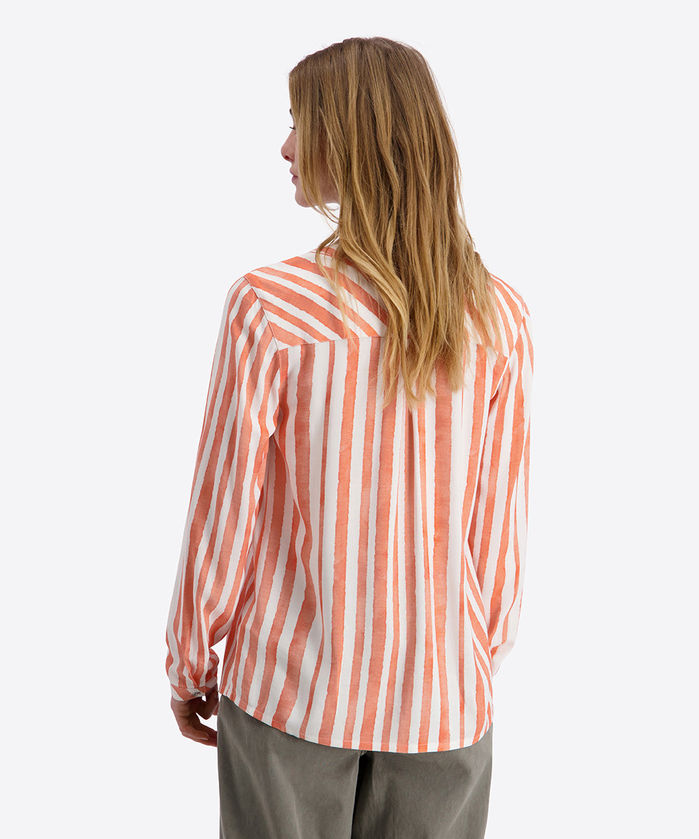 Timezone Damen Blusen Papaya St