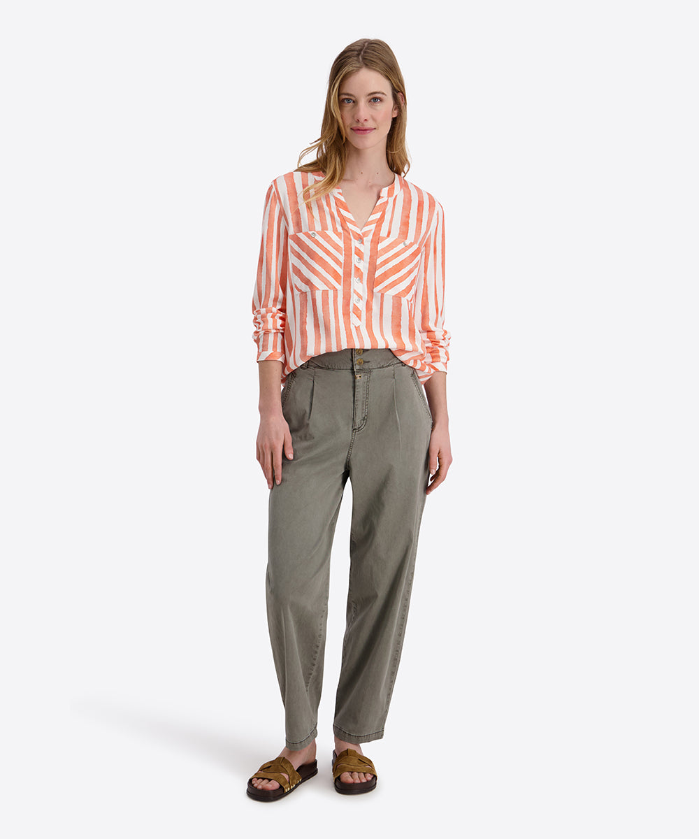 Timezone Damen Blusen Papaya St
