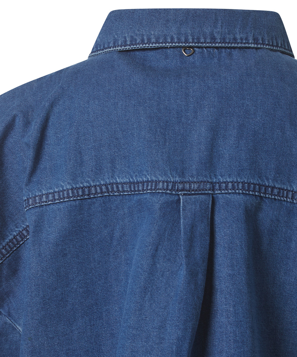 Timezone Damen Blusen  Light Blu
