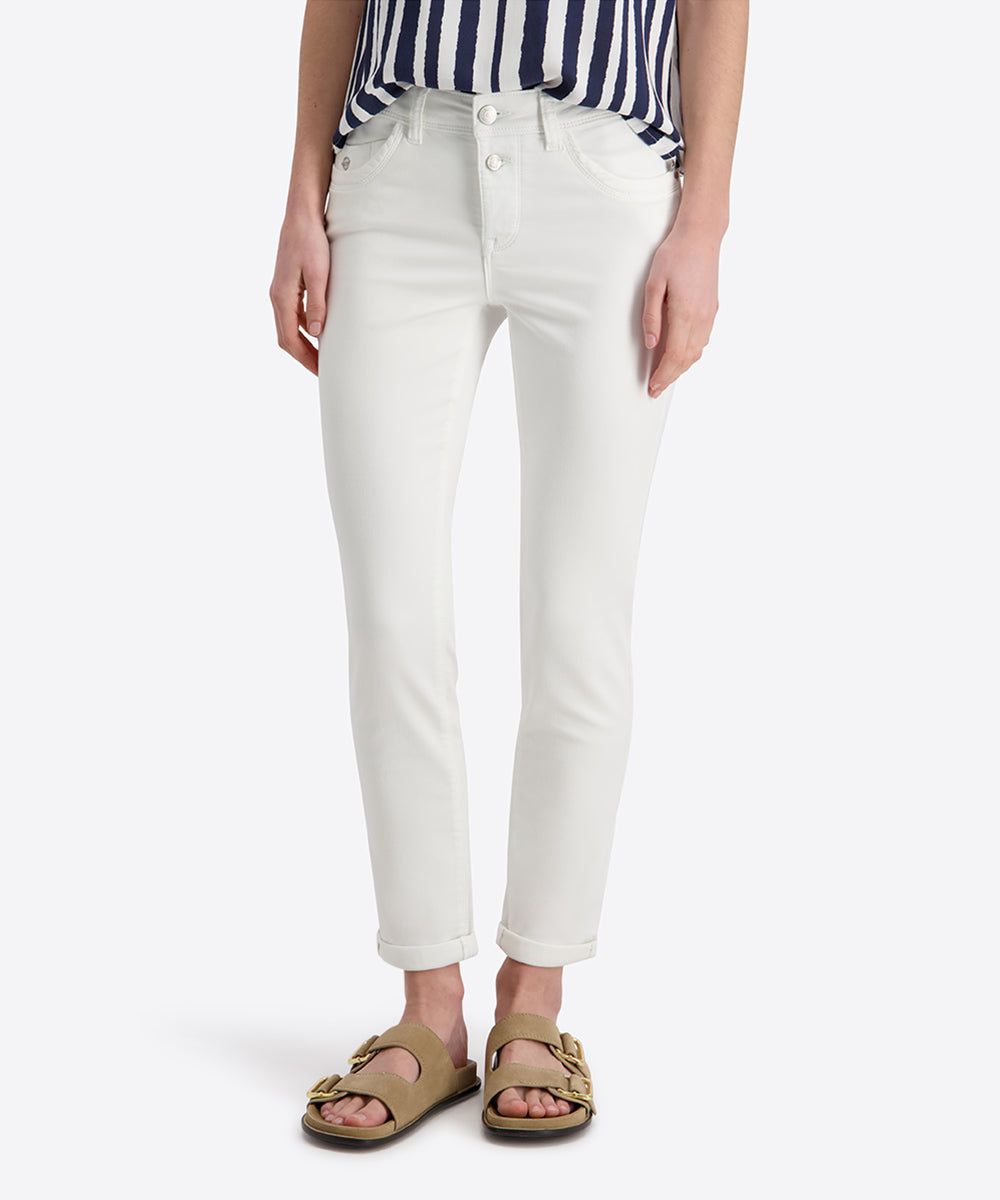 Timezone Damen Hosen  Pure Whit
