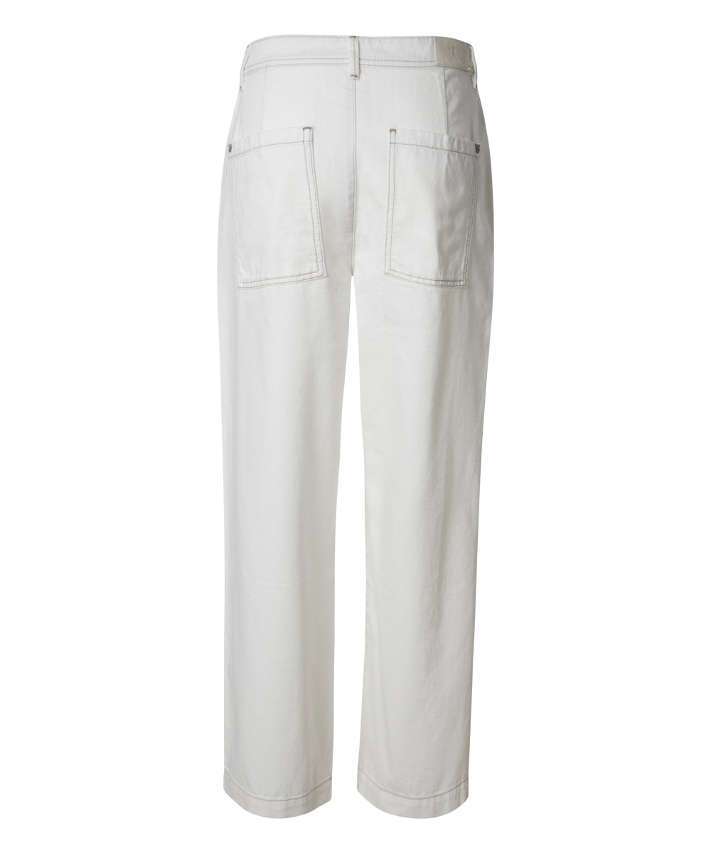 Timezone Damen Jeans  Ecru Whit