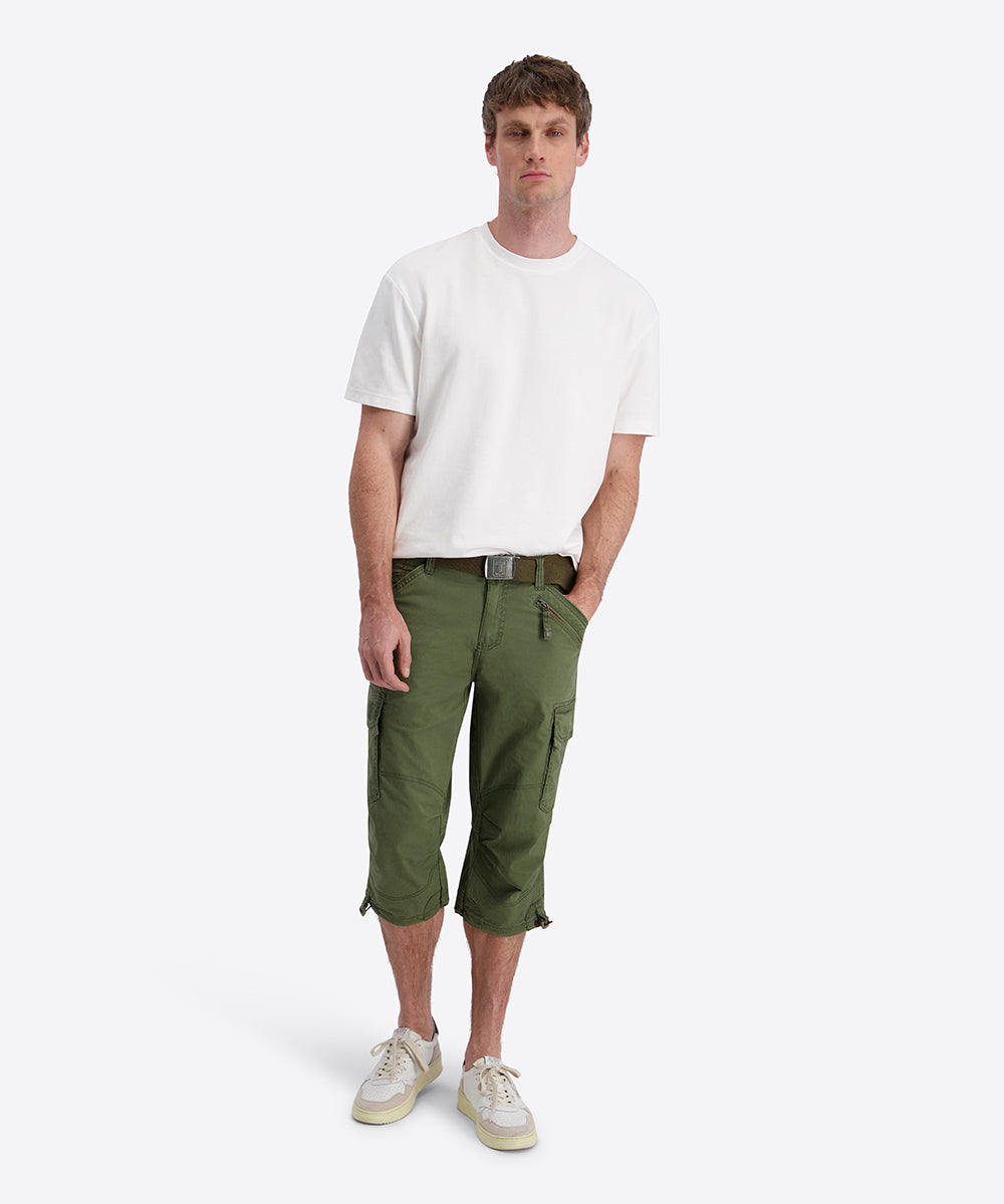 Timezone Herren Shorts  Grey Oliv