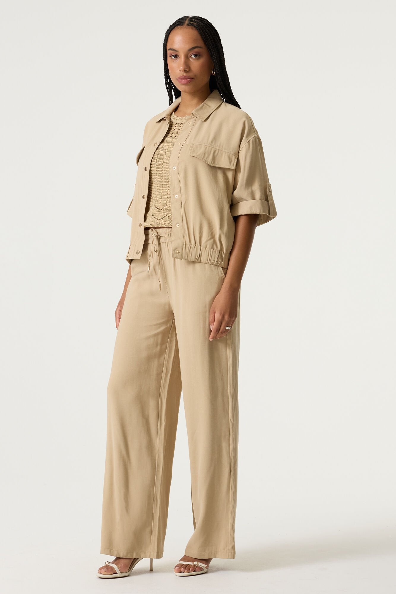 Garcia Damen Hosen Salt Sand