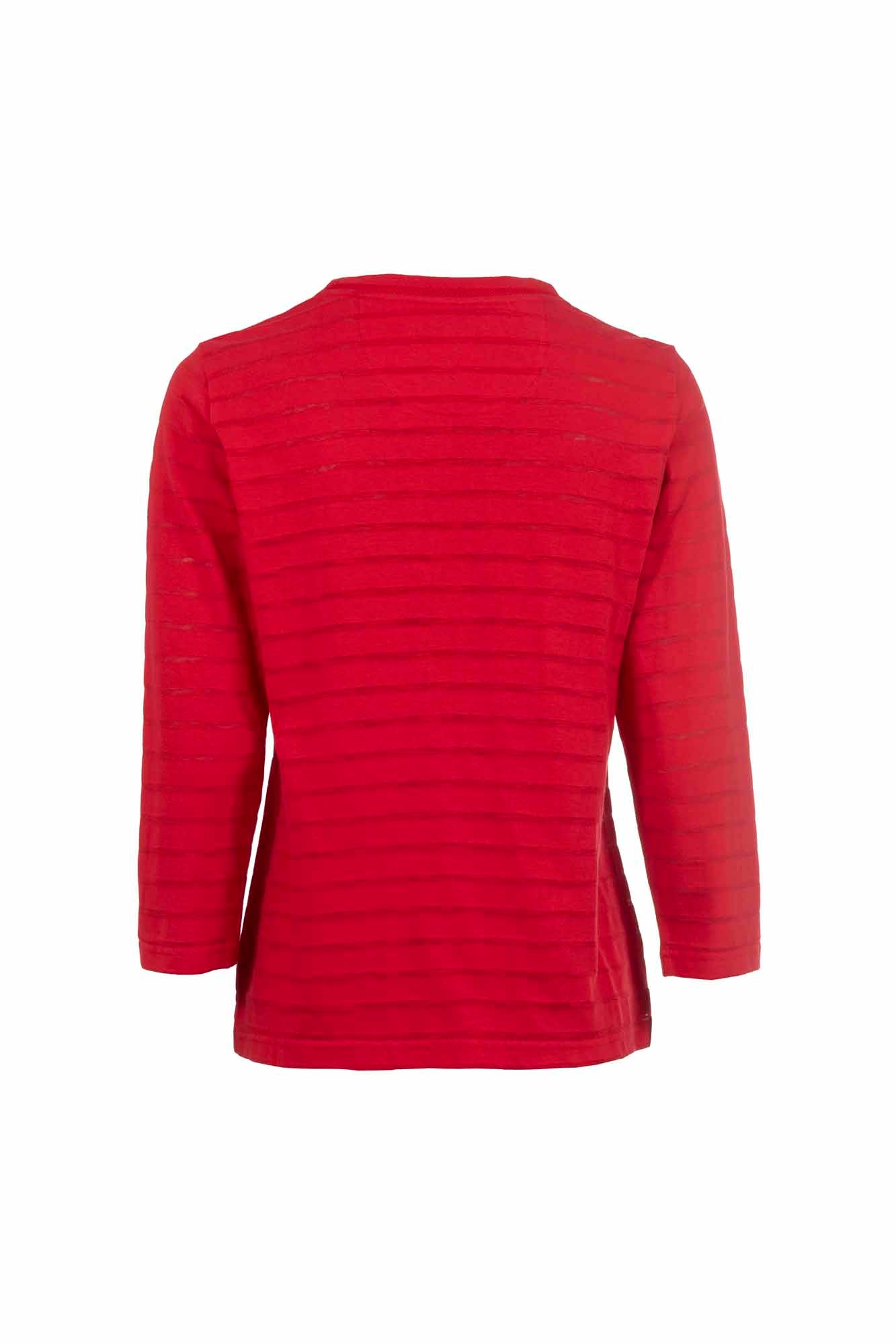 Soquesto Damen T-Shirts Rot Klassic