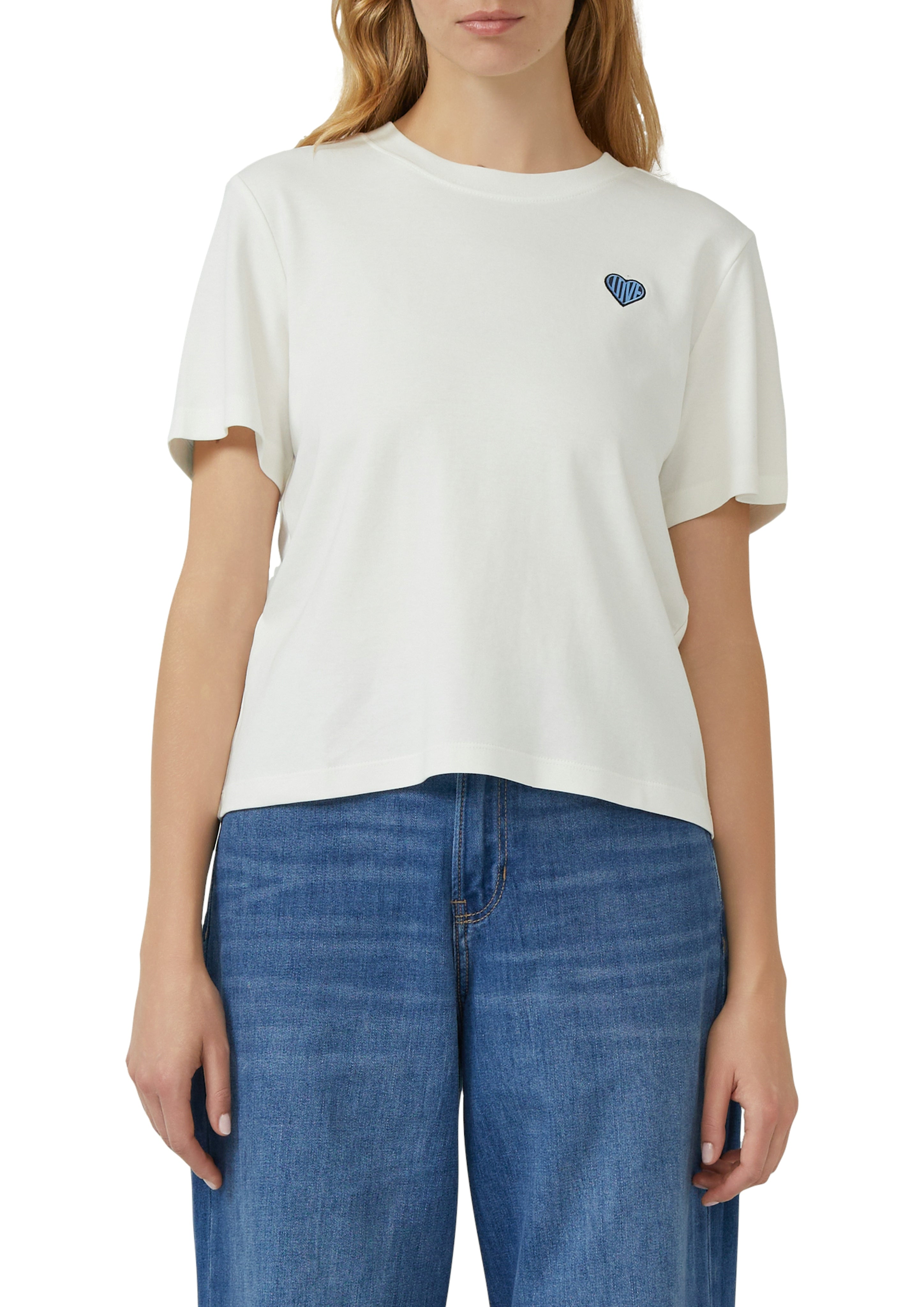 S. Oliver red Damen T-Shirts White
