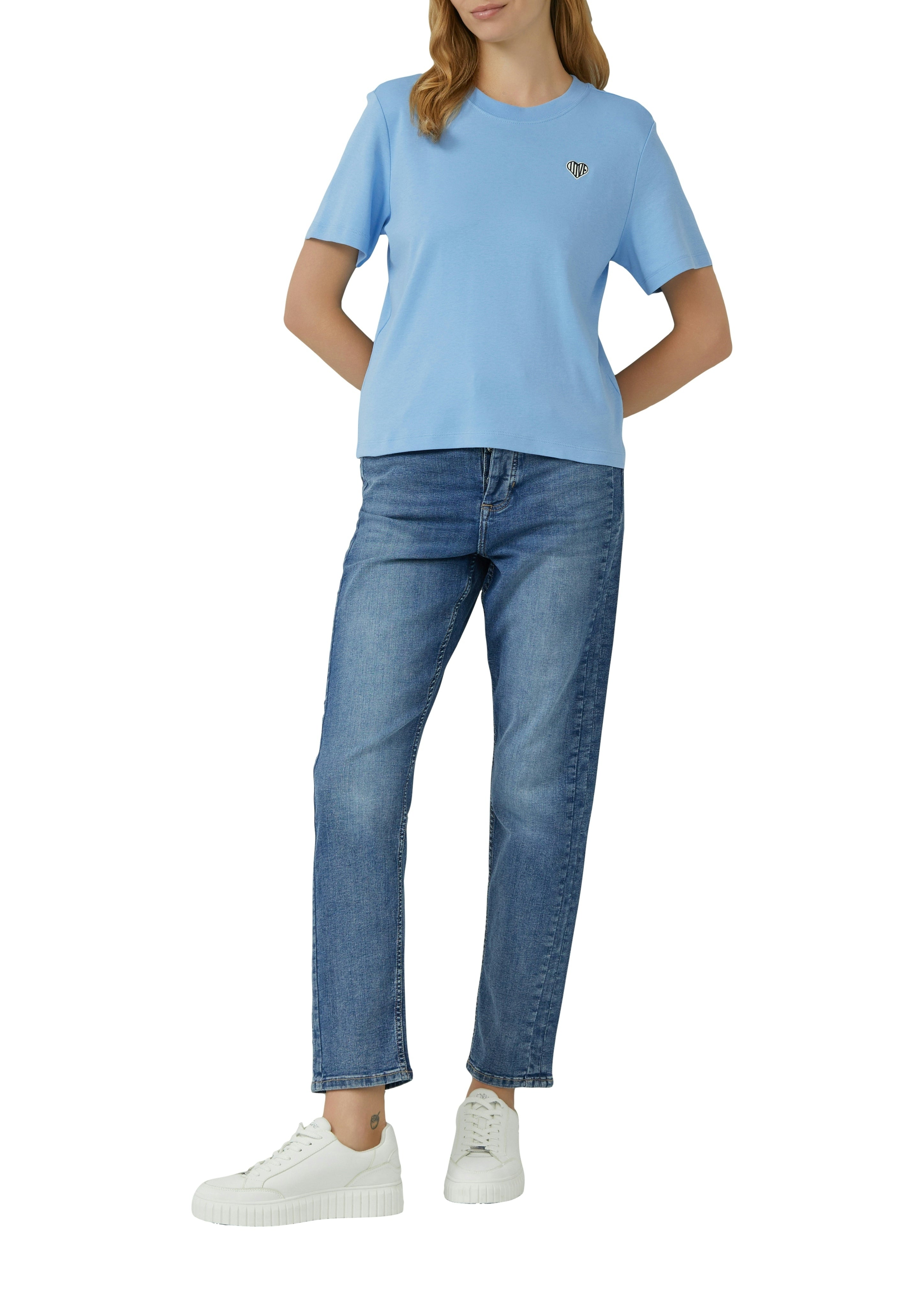 S. Oliver red Damen T-Shirts Blue
