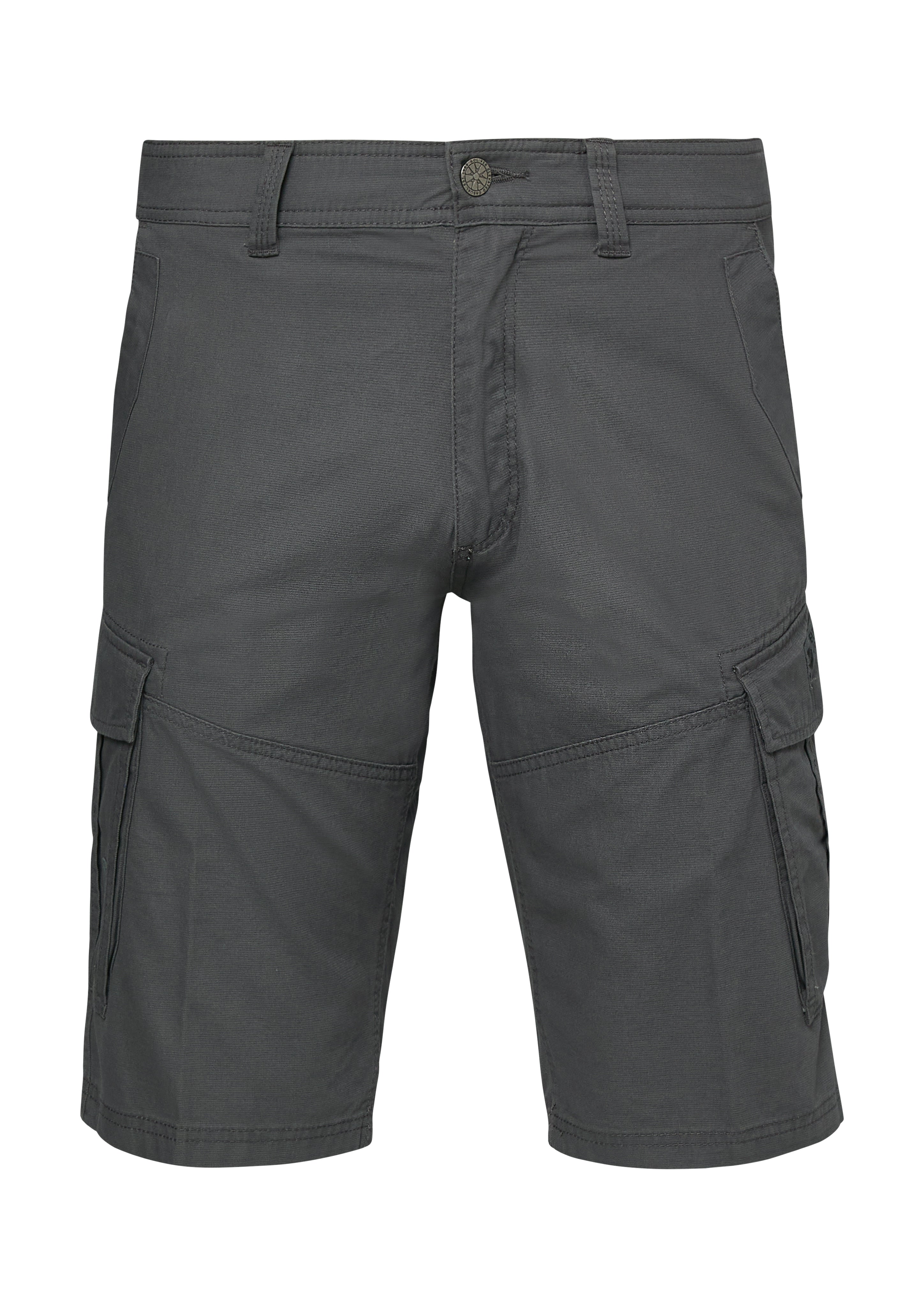 S. Oliver red Herren Shorts Grey/Black