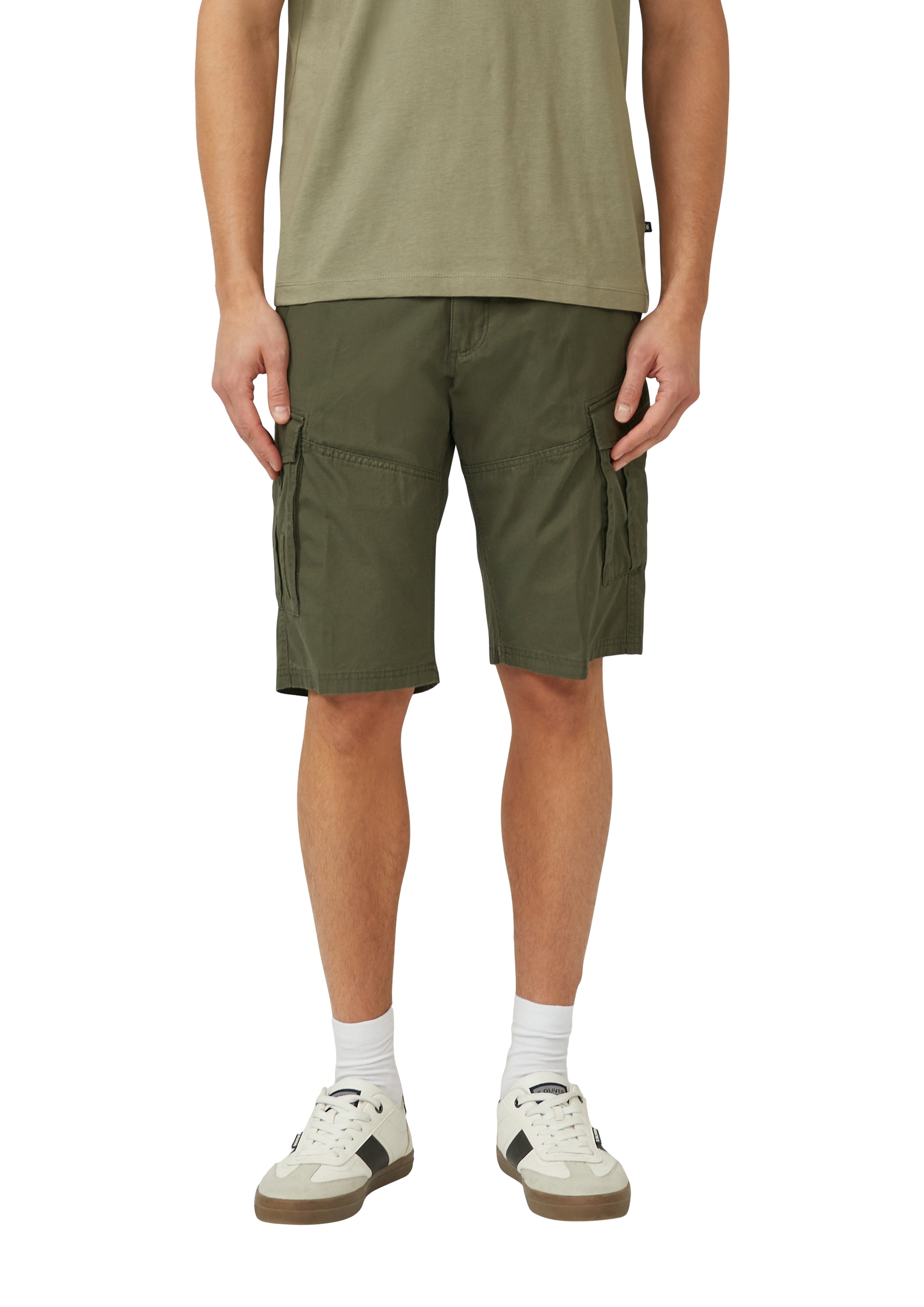 S. Oliver red Herren Shorts Green