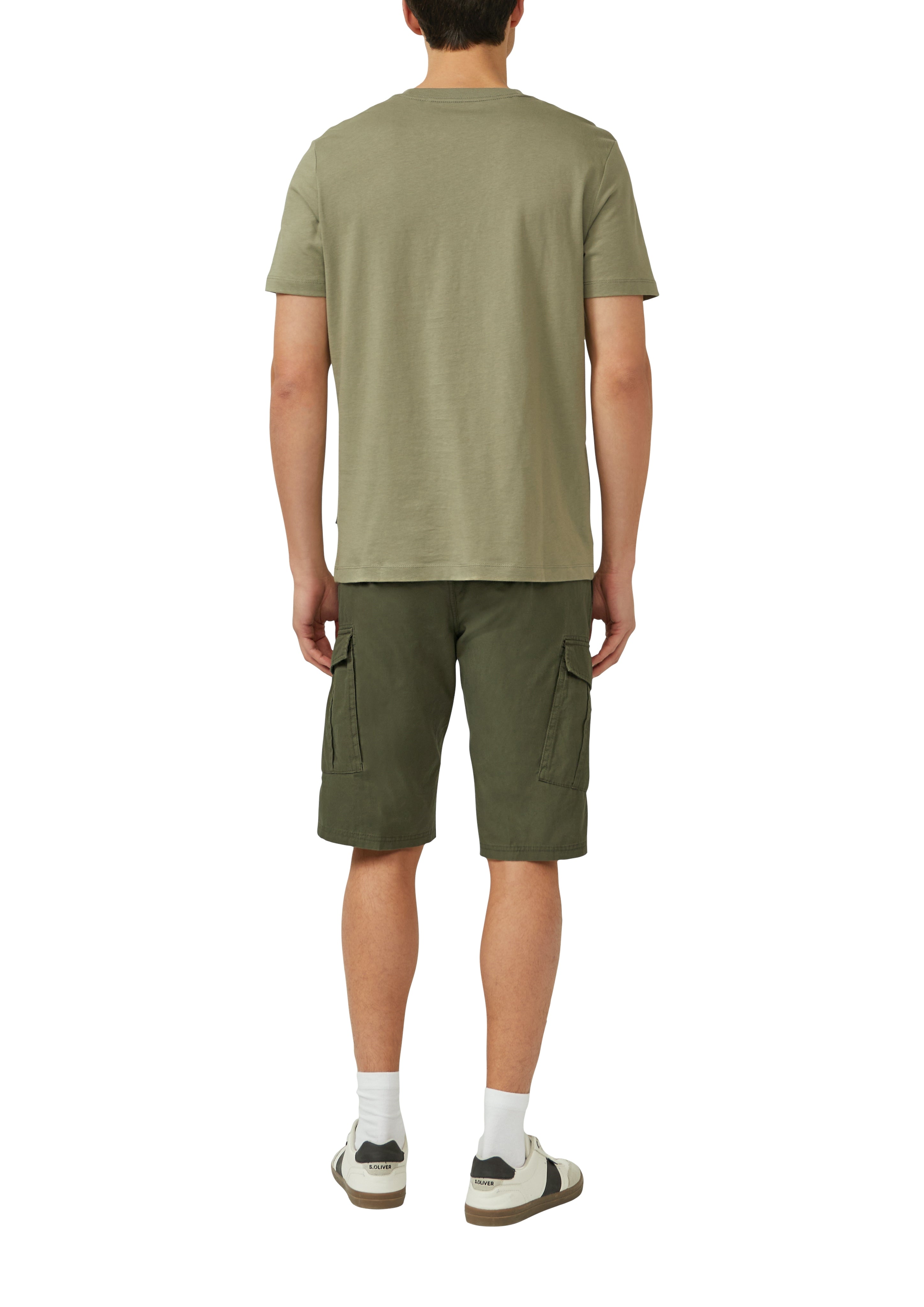 S. Oliver red Herren Shorts Green