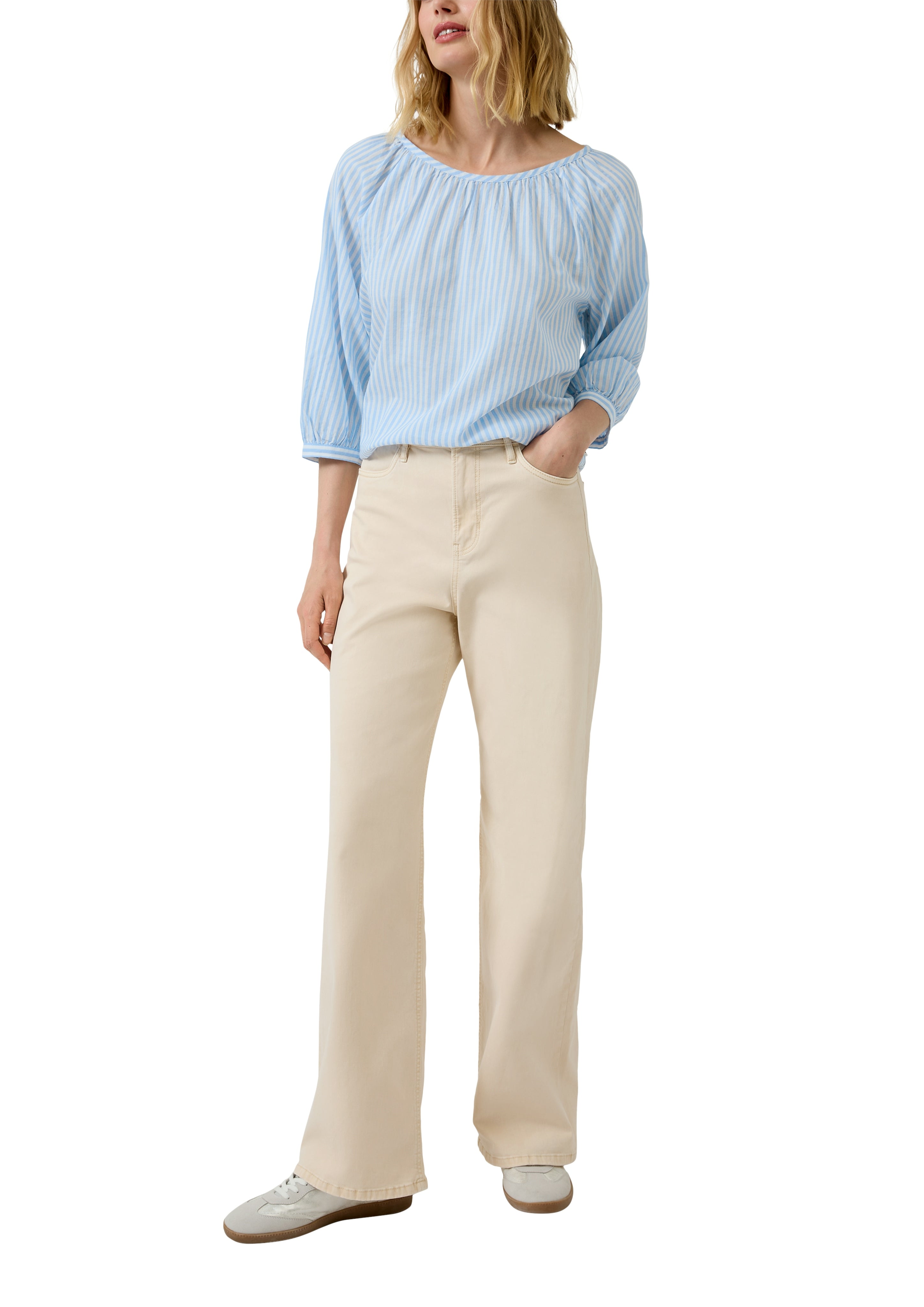 S. Oliver red Damen Blusen Blue